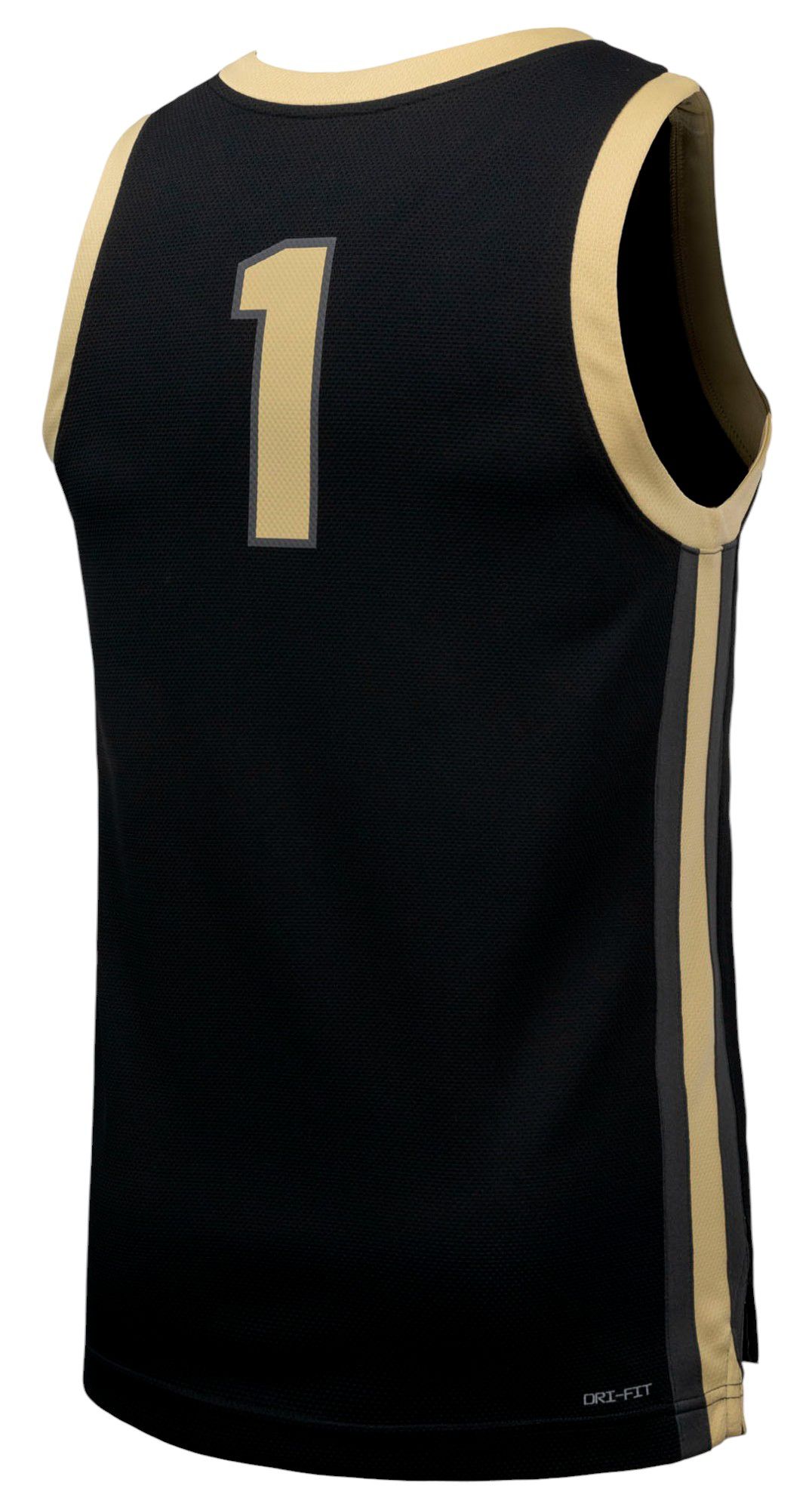 Nike Men's Purdue Boilermakers Black Replica Basketball Jersey product image