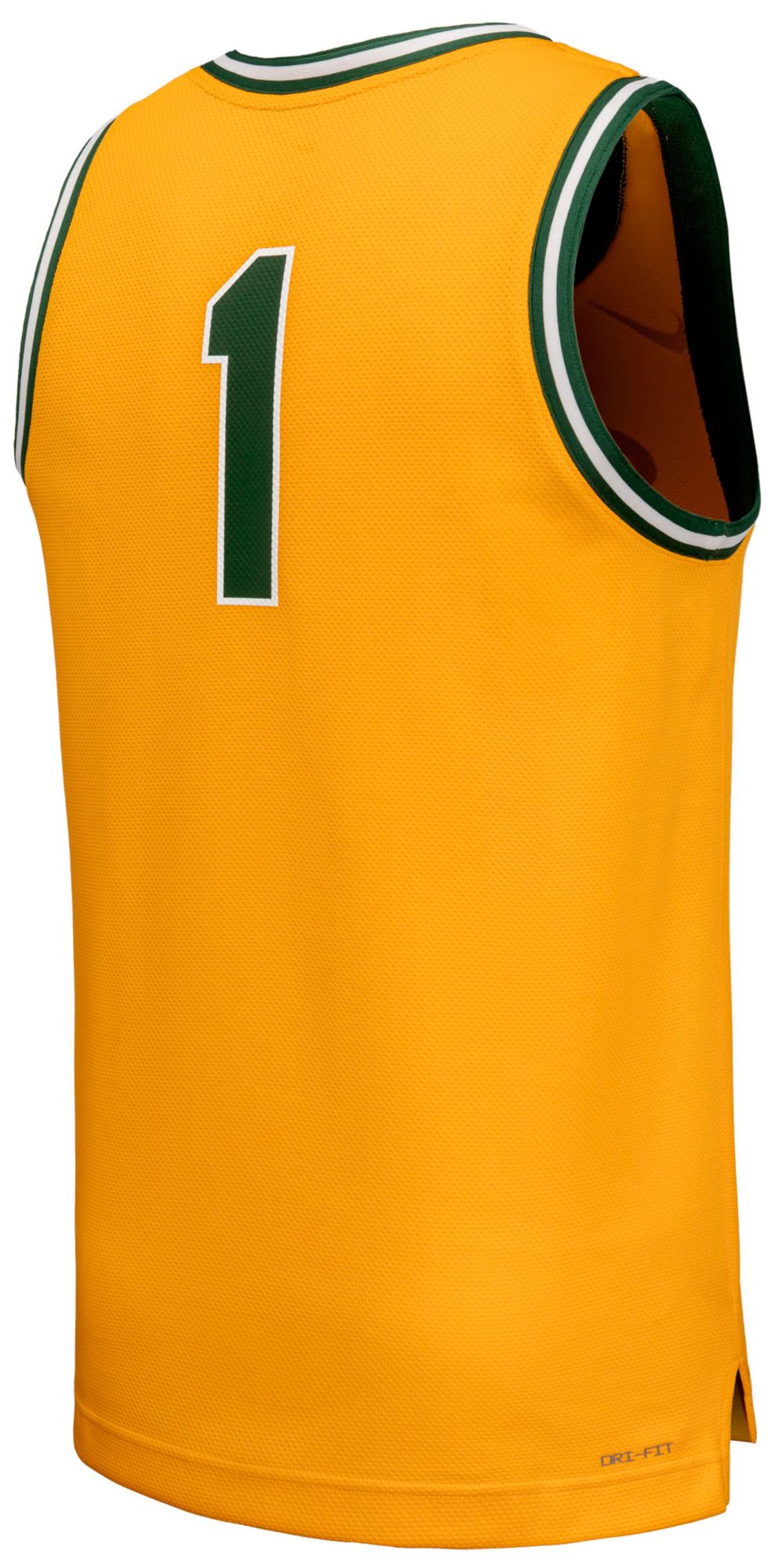 Nike Men's Baylor Bears Gold Replica Basketball Jersey product image
