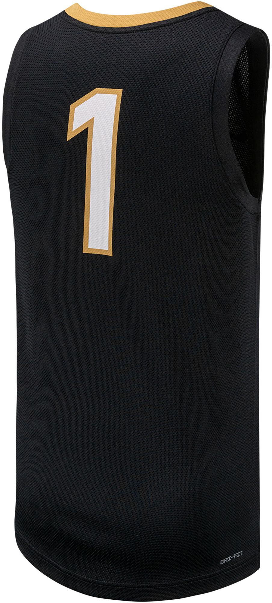 Nike Men's Vanderbilt Commodores #1 Black Replica Basketball Jersey product image