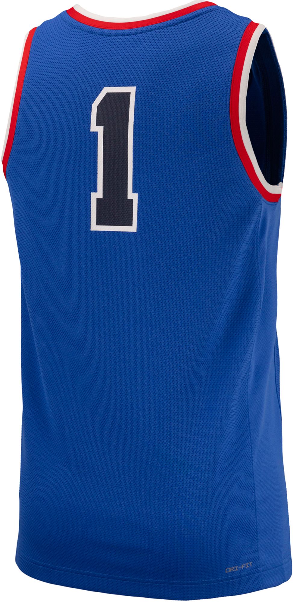 Nike Men's Gonzaga Bulldogs #1 Blue Replica Basketball Jersey