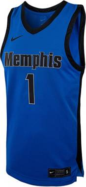 Nike Men's Memphis Tigers #1 Blue Replica Basketball Jersey product image