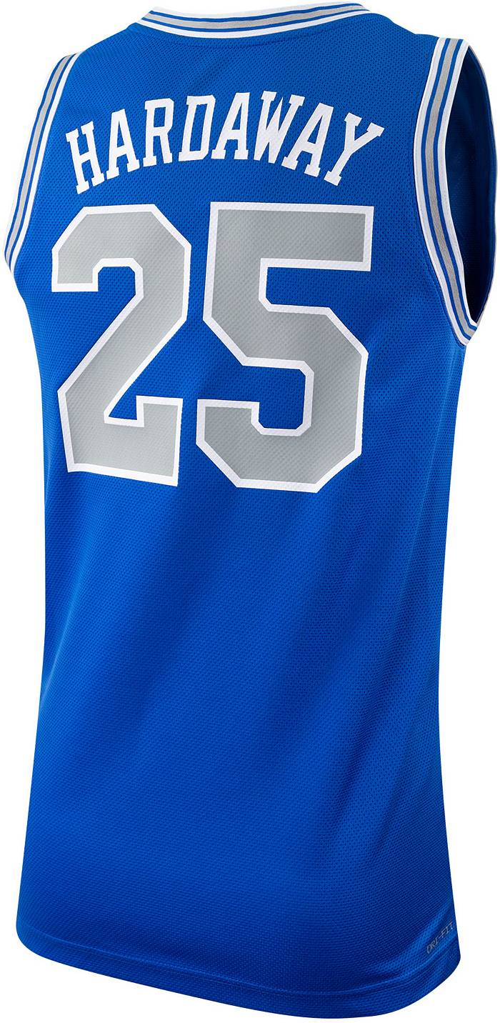 Nike Men's Memphis Tigers Penny Hardaway #25 Blue Replica Basketball Jersey, Small
