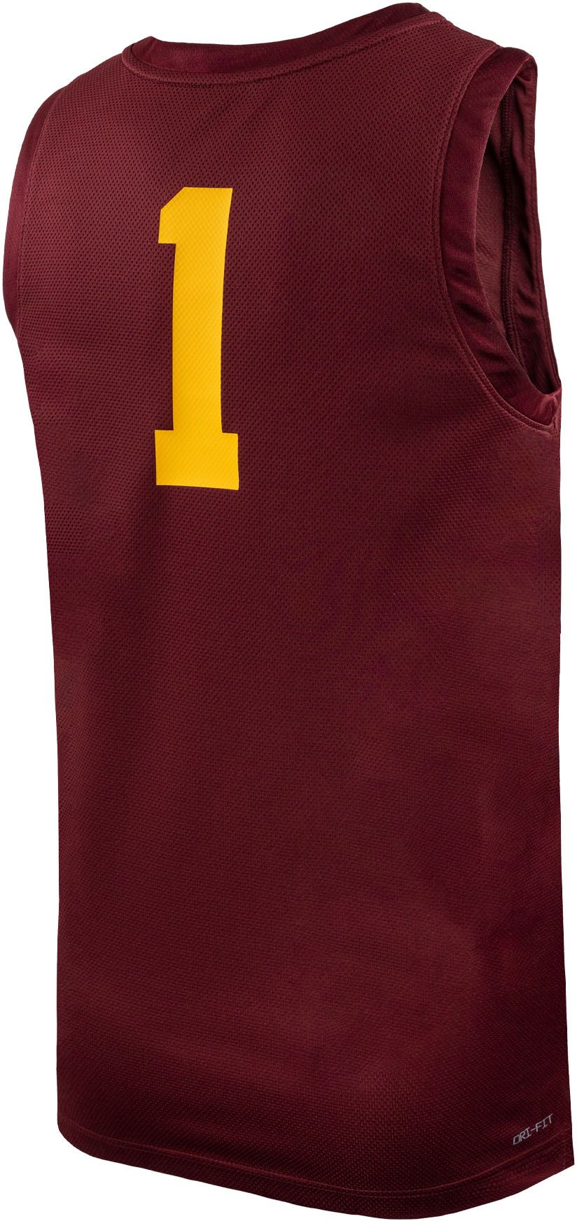 Nike Men's Minnesota Golden Gophers #1 Maroon Replica Basketball Jersey product image