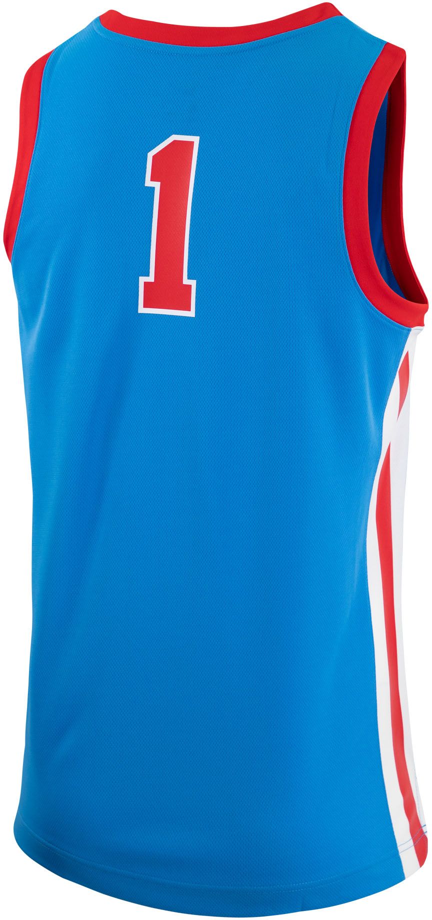 Nike Men's Ole Miss Rebels #1 Blue Replica Basketball Jersey product image