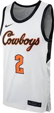 Nike Men's Oklahoma State Cowboys Cade Cunningham #2 White Replica Basketball Jersey product image