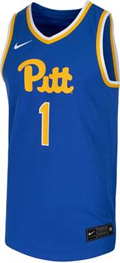 Nike Men's Pitt Panthers #1 Blue Replica Basketball Jersey product image