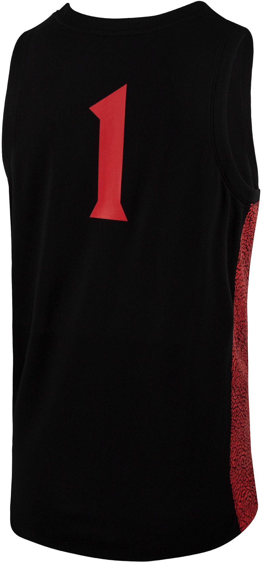 Jordan Men's San Diego State Aztecs #1 Replica Basketball Black Jersey product image