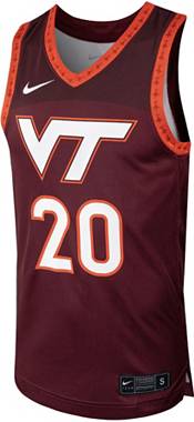 Nike Men's Virginia Tech Hokies #20 Maroon Replica Basketball