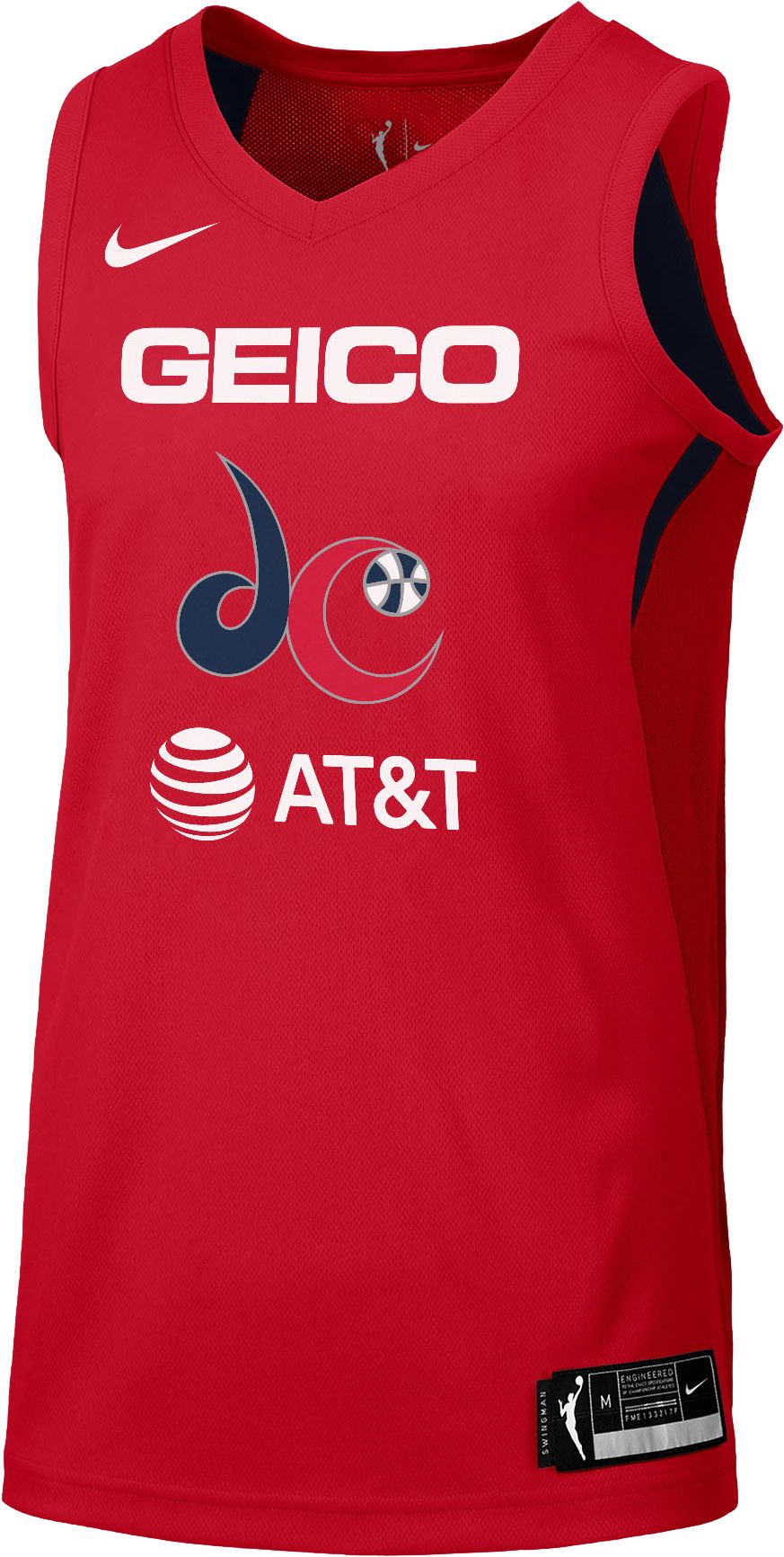 Nike Adult Washington Mystics Elena Delle Donne Dri-FIT Replica Jersey product image