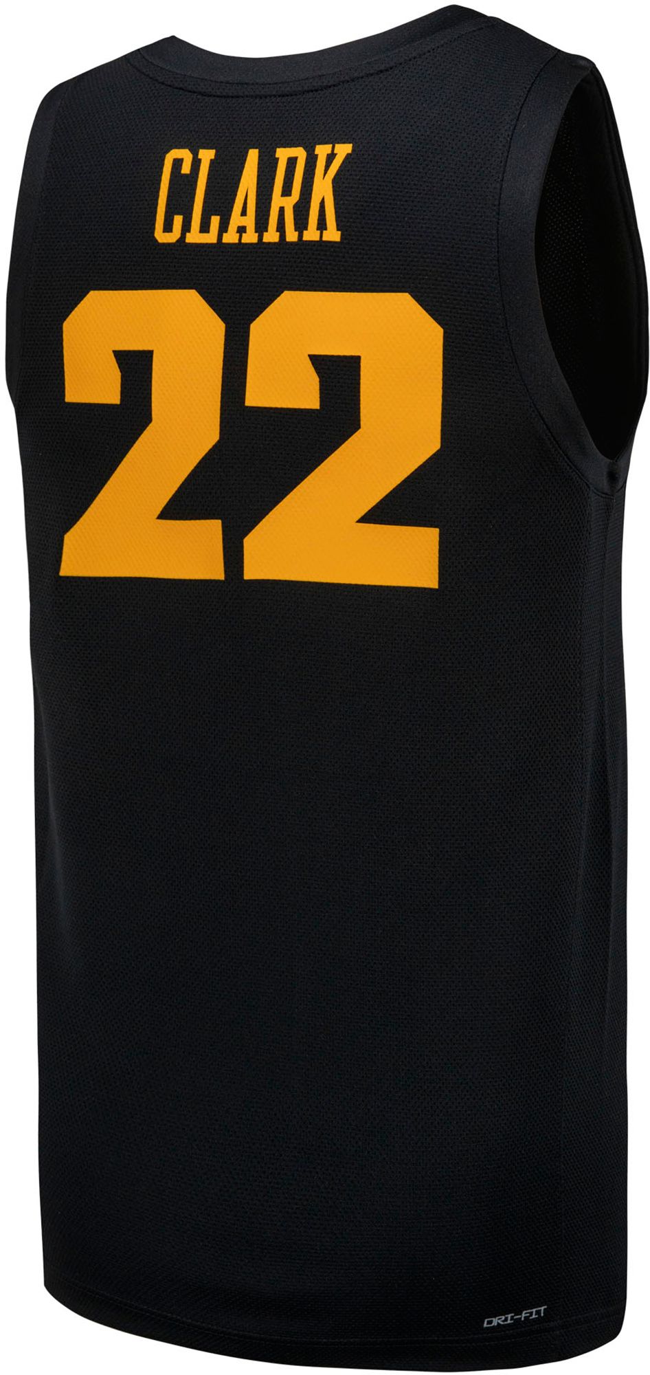 Nike Adult Iowa Hawkeyes #22 Black Caitlin Clark Replica Basketball Jersey product image