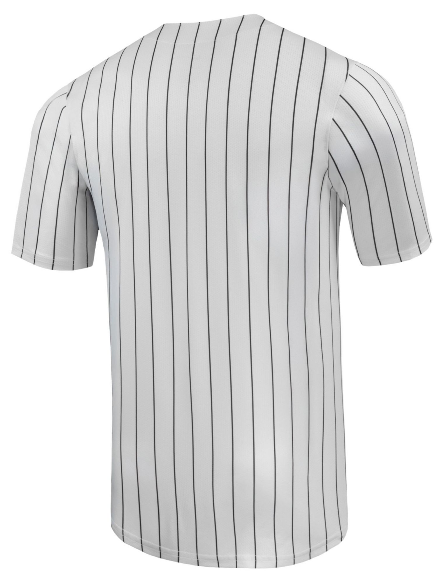 Nike Men's Long Beach State 49ers White Pinstripe Replica Baseball Jersey product image