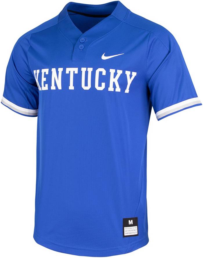 Nike Men's Kentucky Wildcats Blue Replica Baseball Jersey, Medium