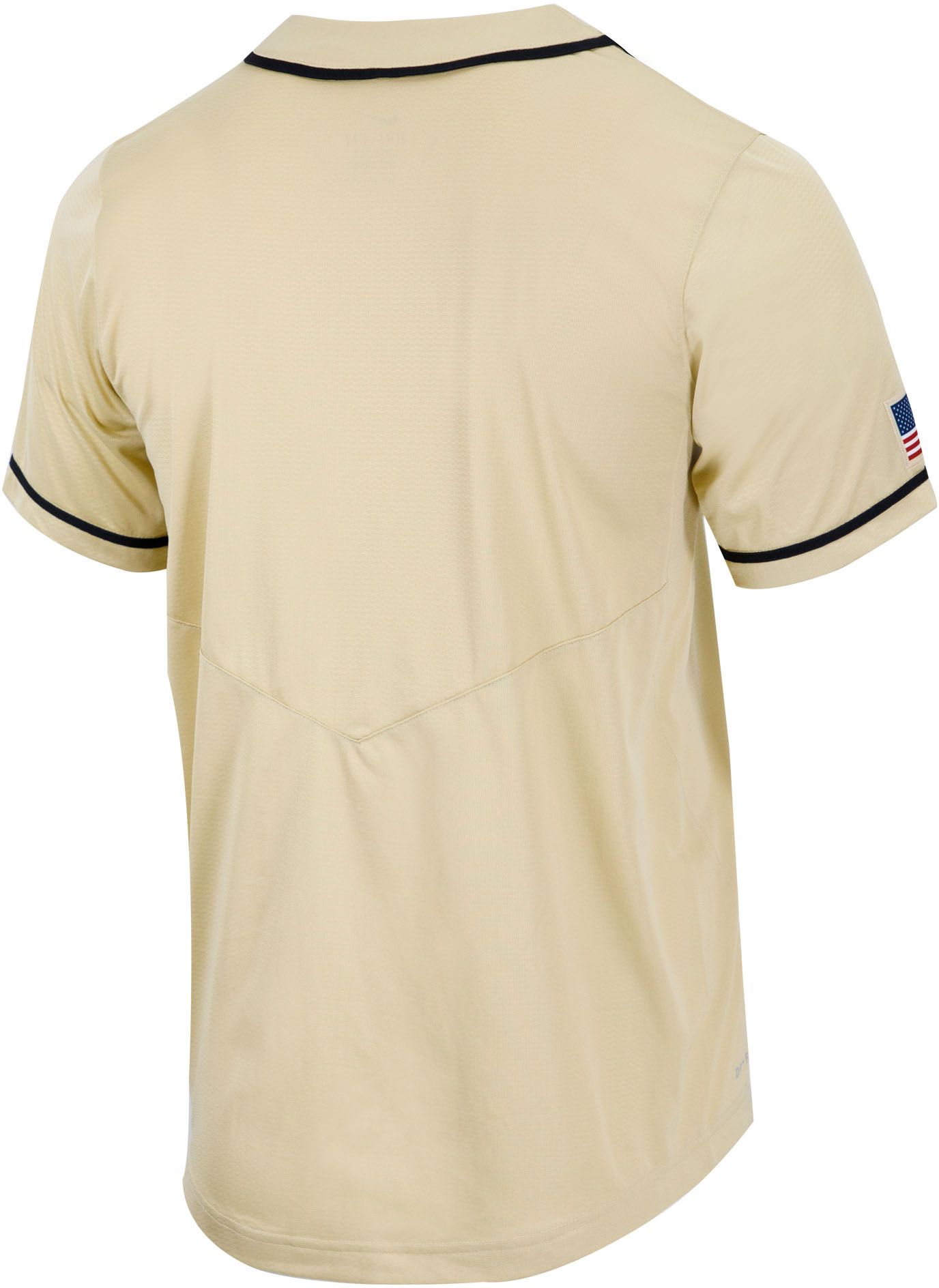 Nike Men's Army West Point Black Knights USMA Gold Full Button Replica Baseball Jersey product image