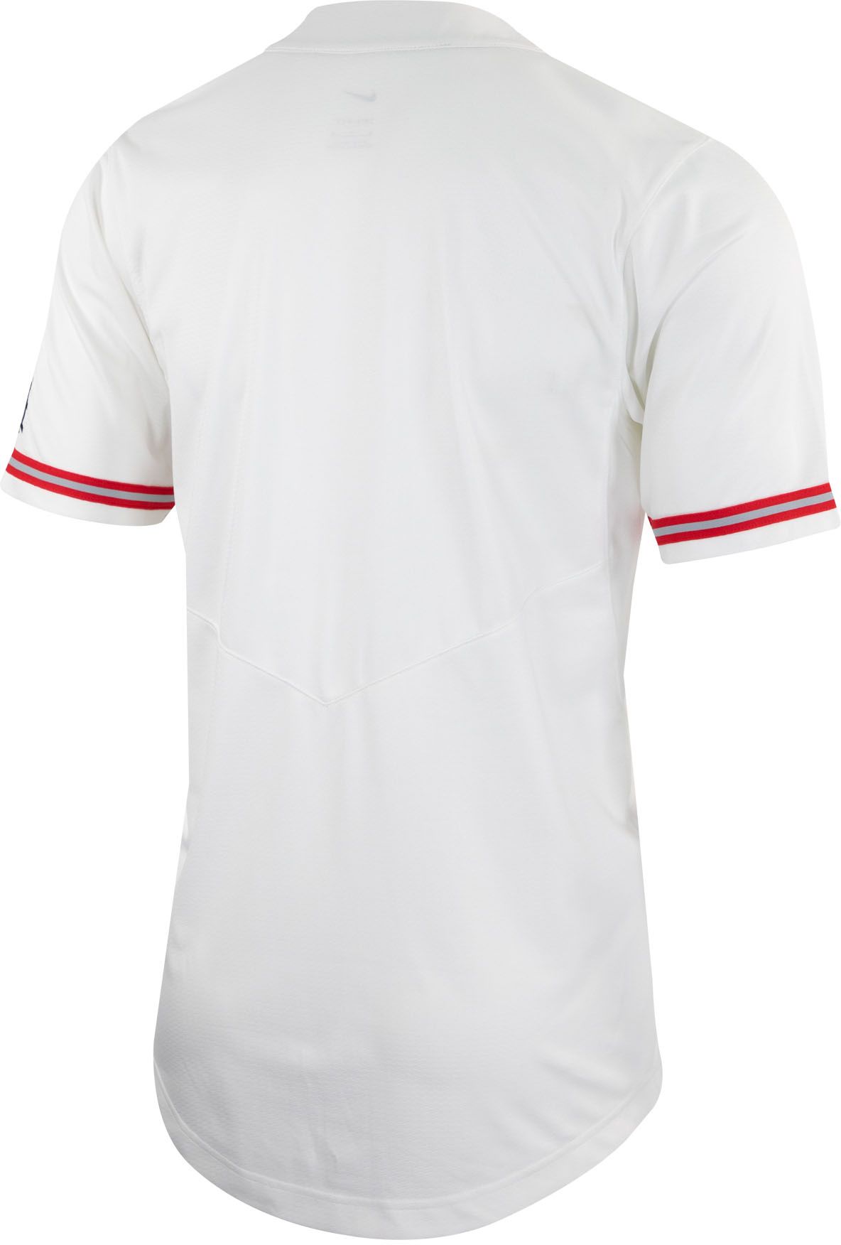 Nike Men's Ohio State Buckeyes White Full Button Replica Baseball Jersey product image