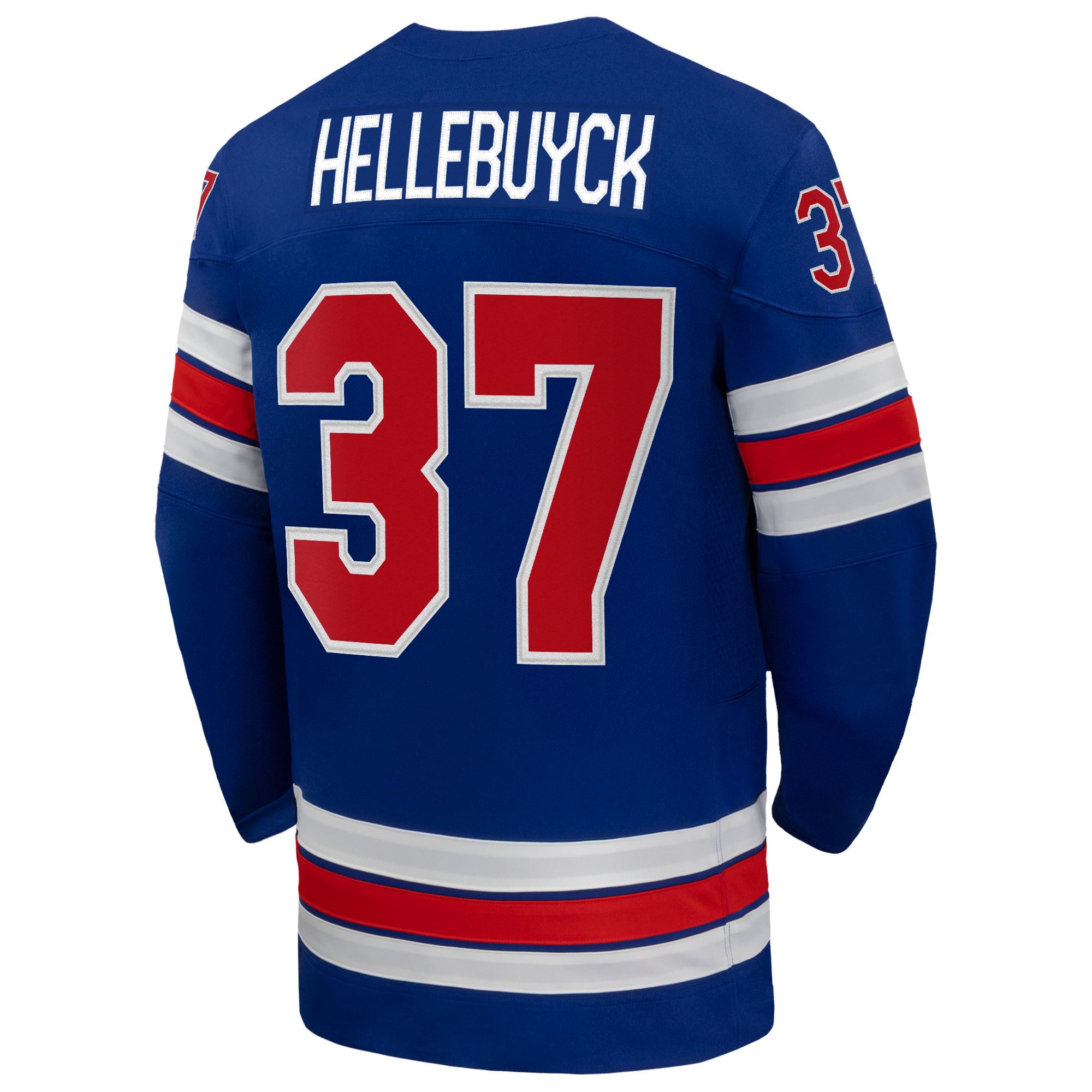 Nike Adult Team USA Blue Connor Hellebuyck #37 Replica Jersey product image