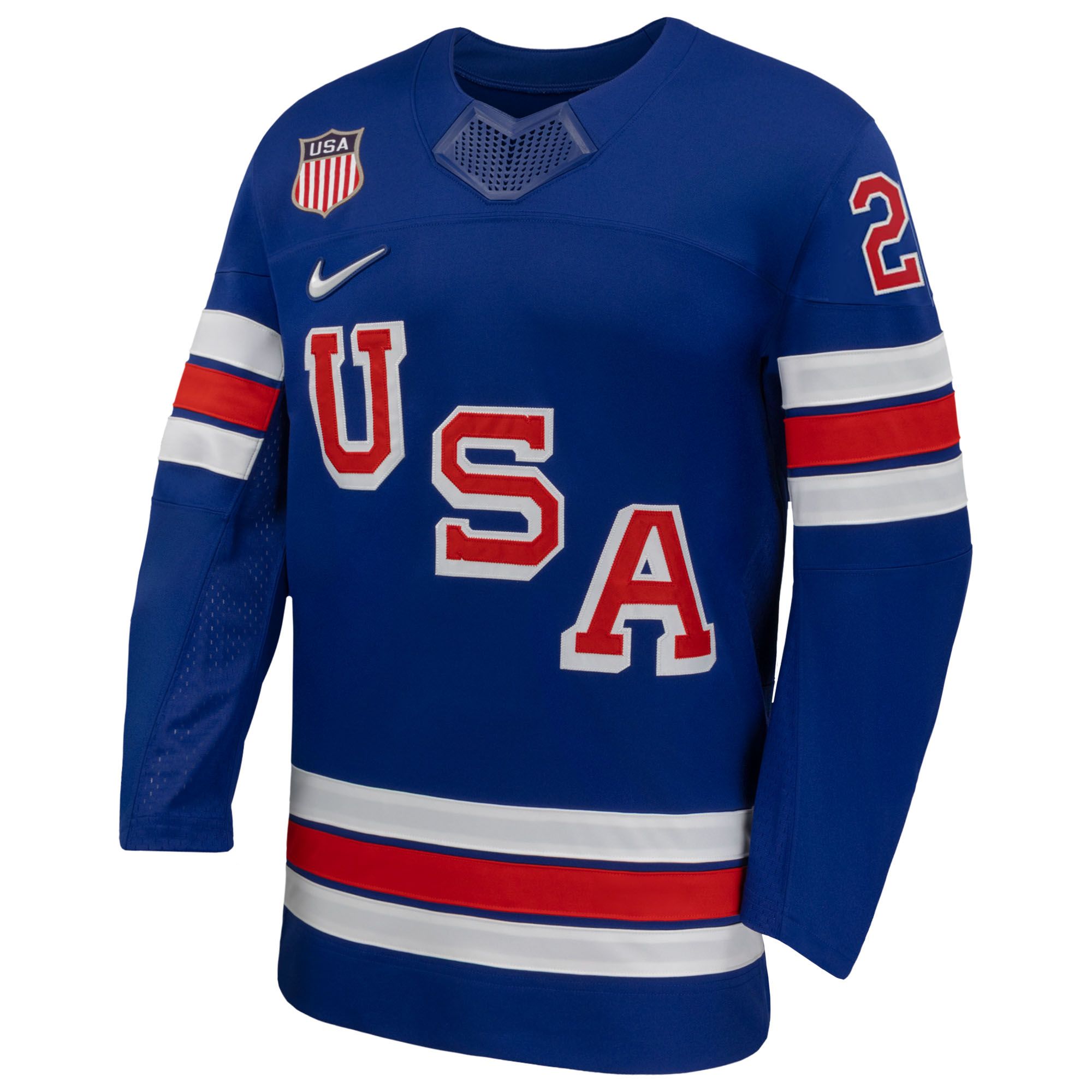 Nike Adult Team USA Blue Hilary Knight #21 Replica Jersey product image