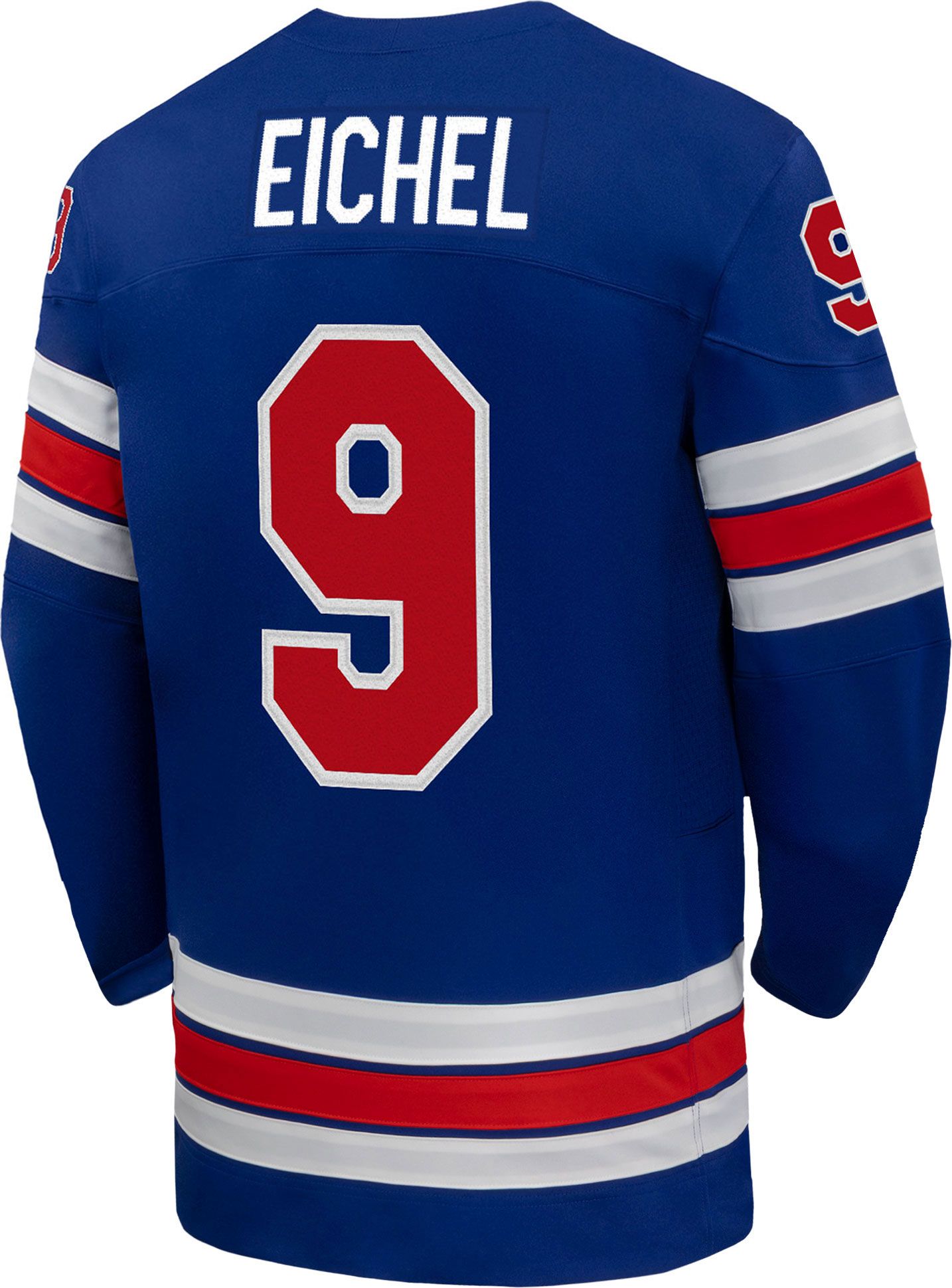 Nike Adult Team USA Jack Eichel #9 Replica Blue Jersey product image