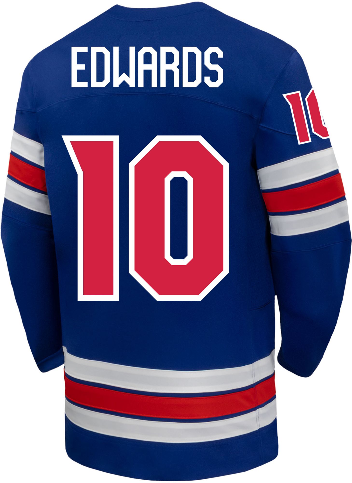 Nike Adult Team USA Blue Laila Edwards #10 Replica Jersey product image