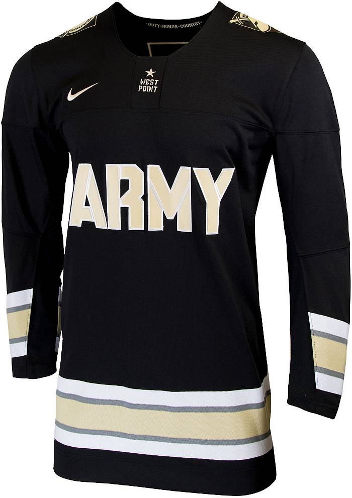 Nike Men's Nike White Army Black Knights Replica Hockey Jersey