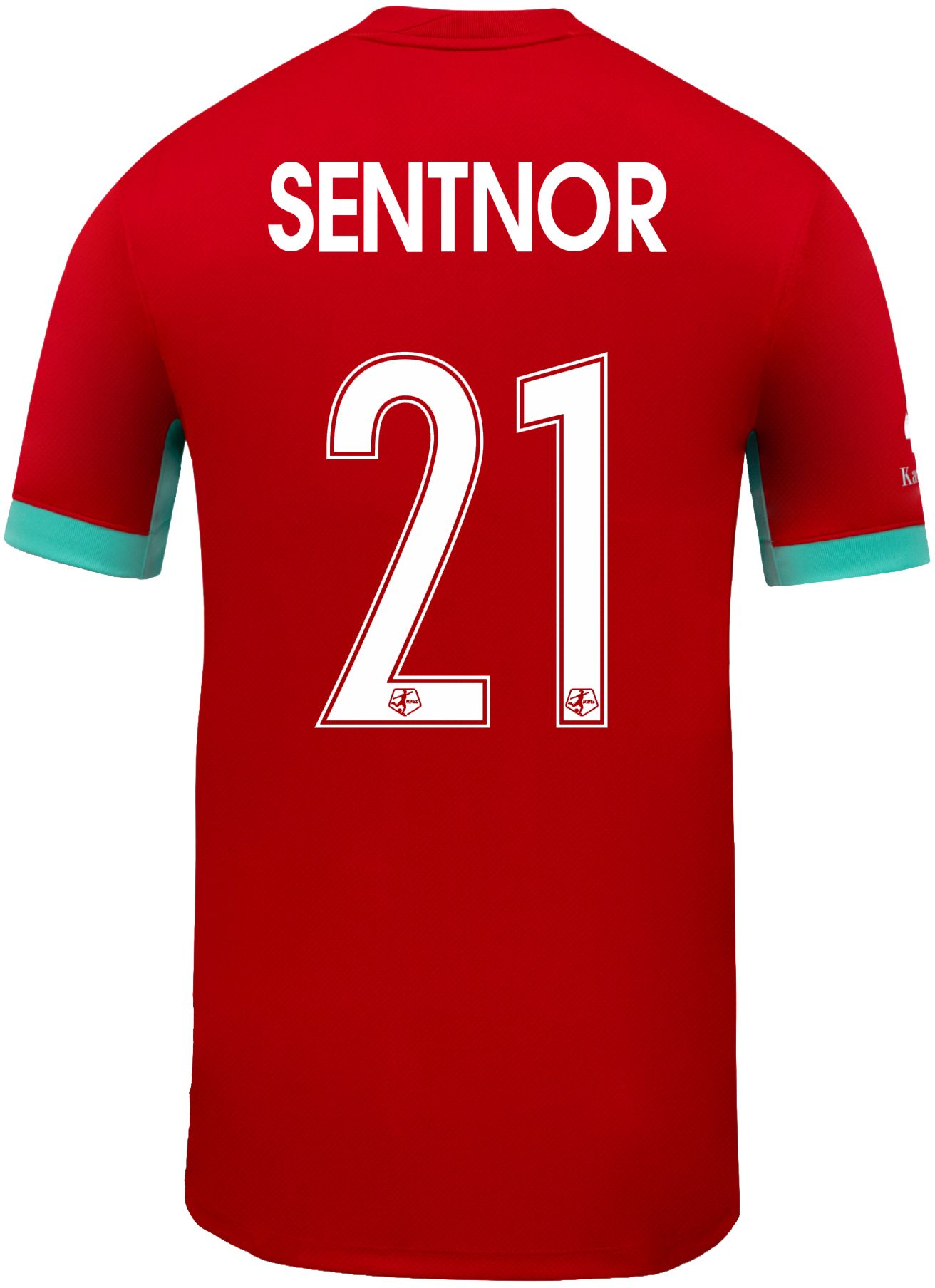 Nike Adult Kansas City Current Ally Sentnor #21 Red 2026 Home Swingman Jersey product image