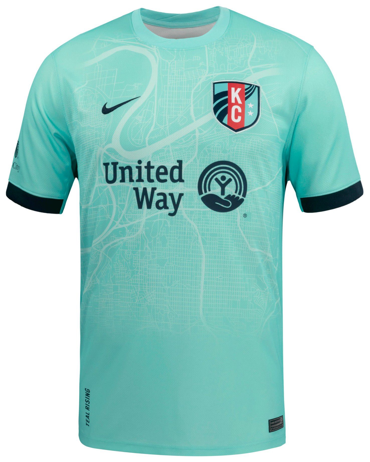 Nike Men's Kansas City Current Temwa Chawinga #6 Light Blue Away Replica Jersey product image