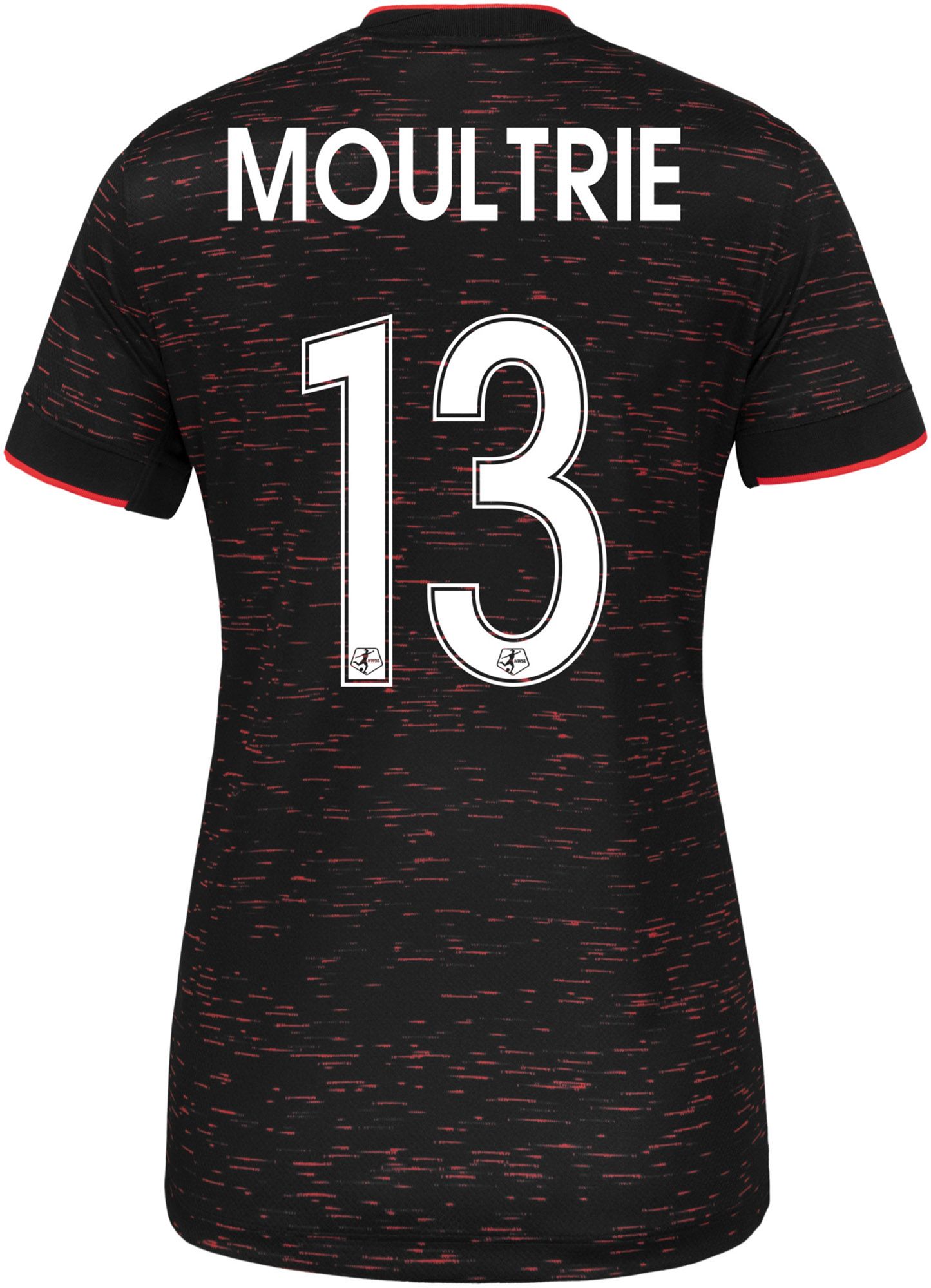 Nike Men's 2025 Portland Thorns Olivia Moultrie #13 Red Home Replica Jersey product image