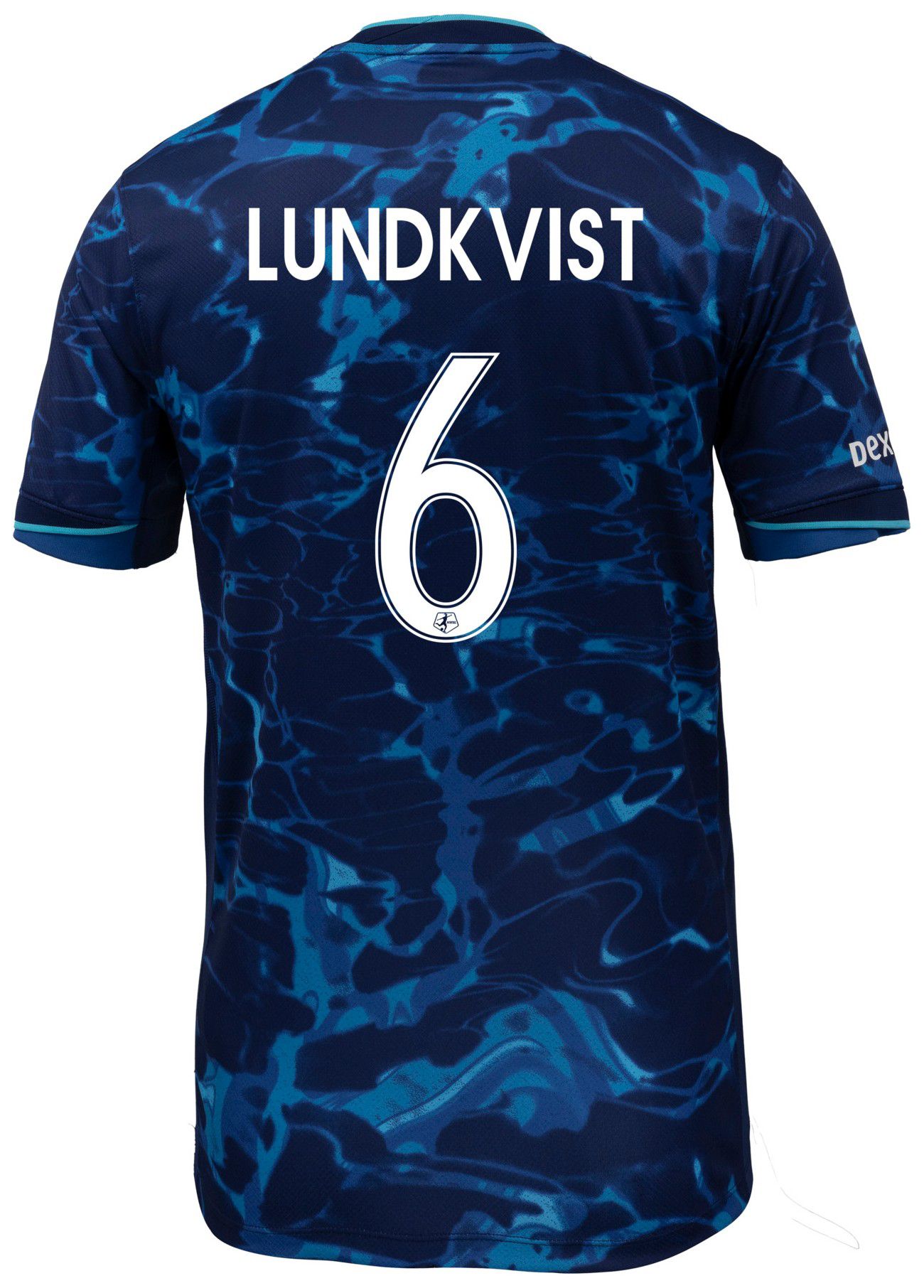 Nike Men's San Diego Wave Hanna Lundkvist #6 Blue Away Replica Jersey product image