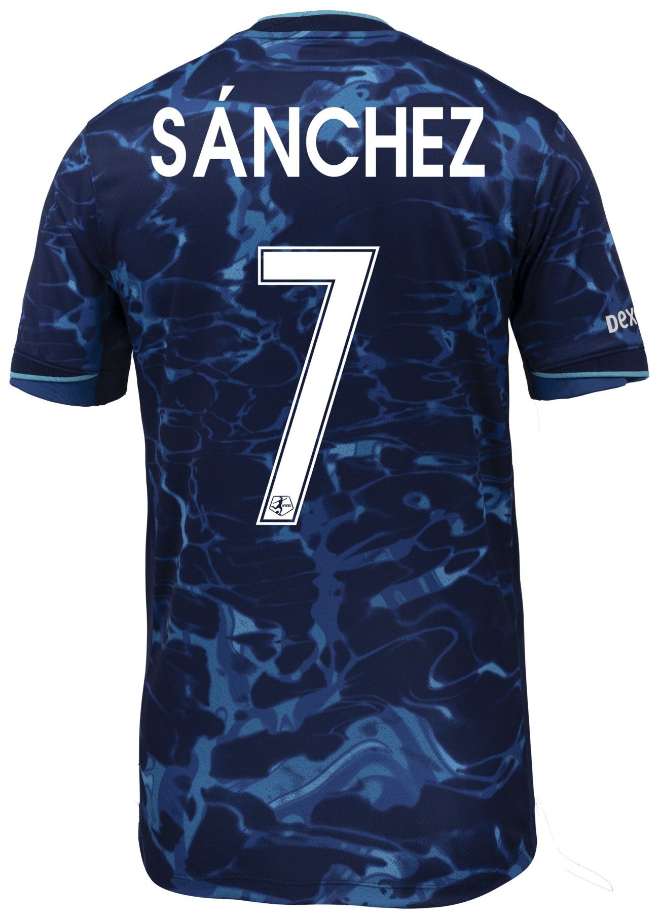 Nike Men's San Diego Wave Maria Sanchez #7 Blue Away Replica Jersey product image