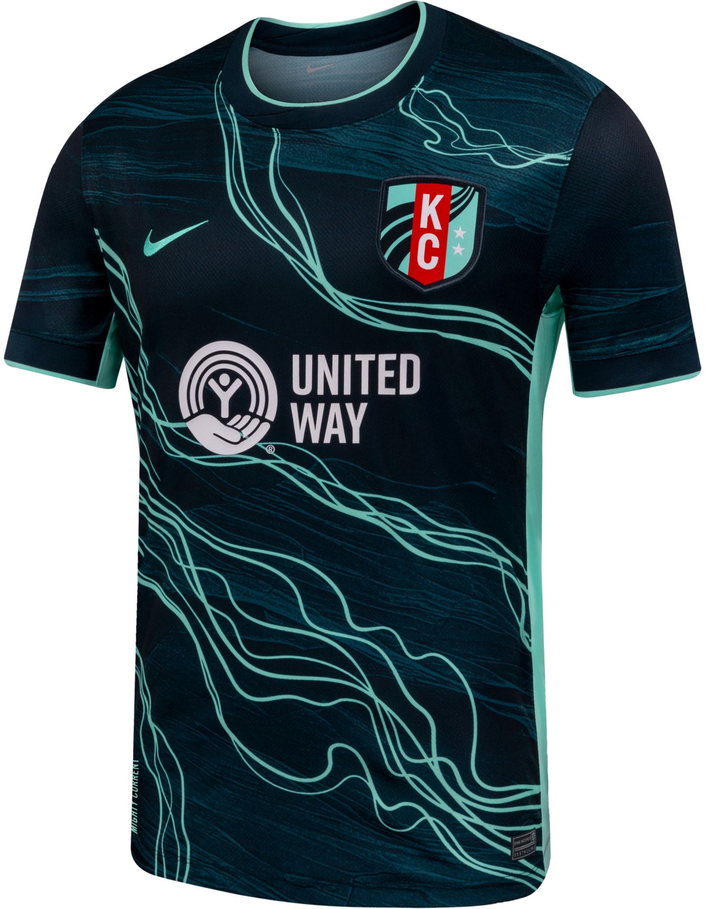 Nike Adult Kansas City Current Temwa Chawinga #6 Charcoal 2026 Third Swingman Jersey product image