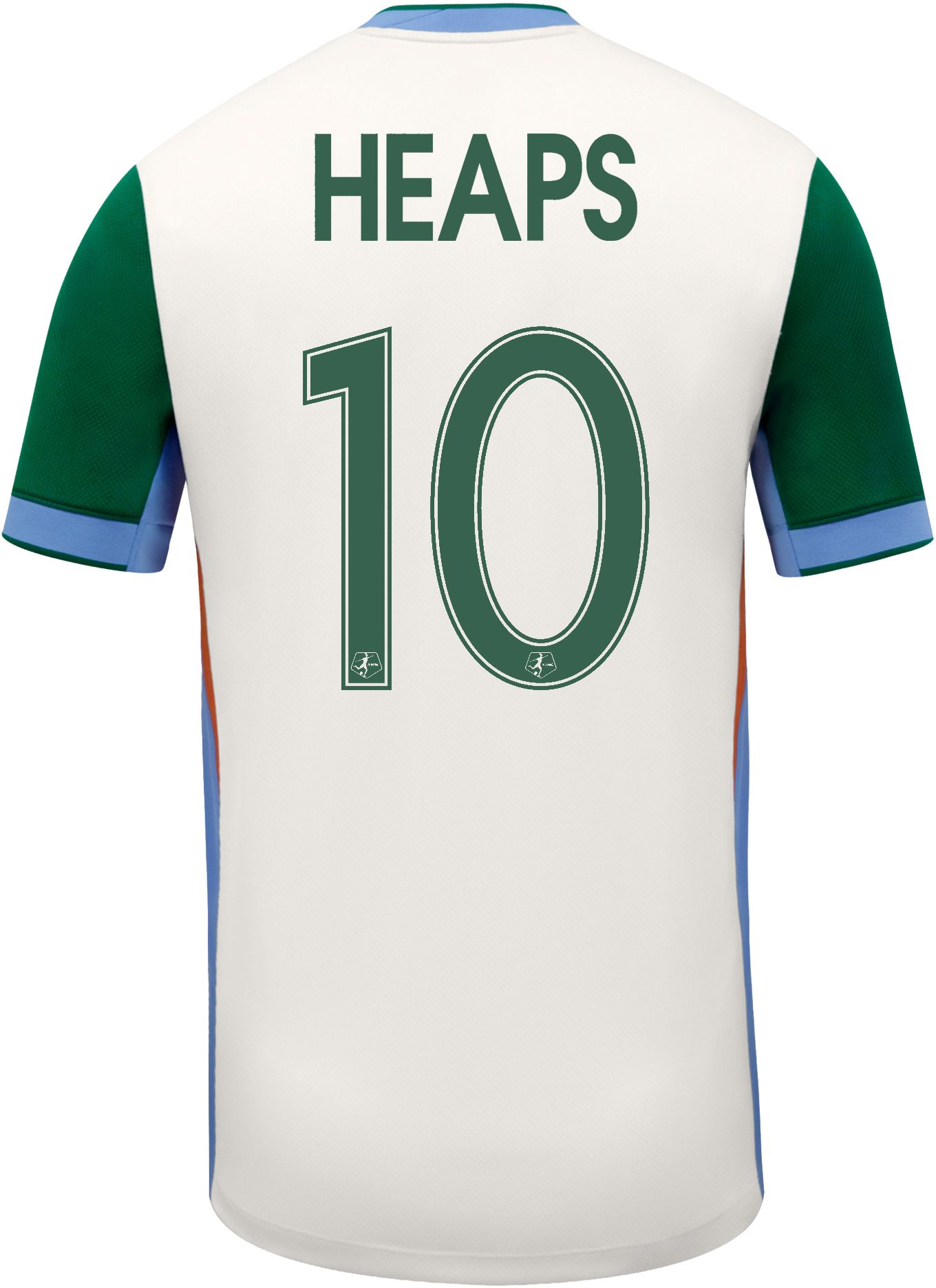 Nike Adult Denver Summit FC Lindsey Heaps #10 Off-White 2026 Home Swingman Jersey product image