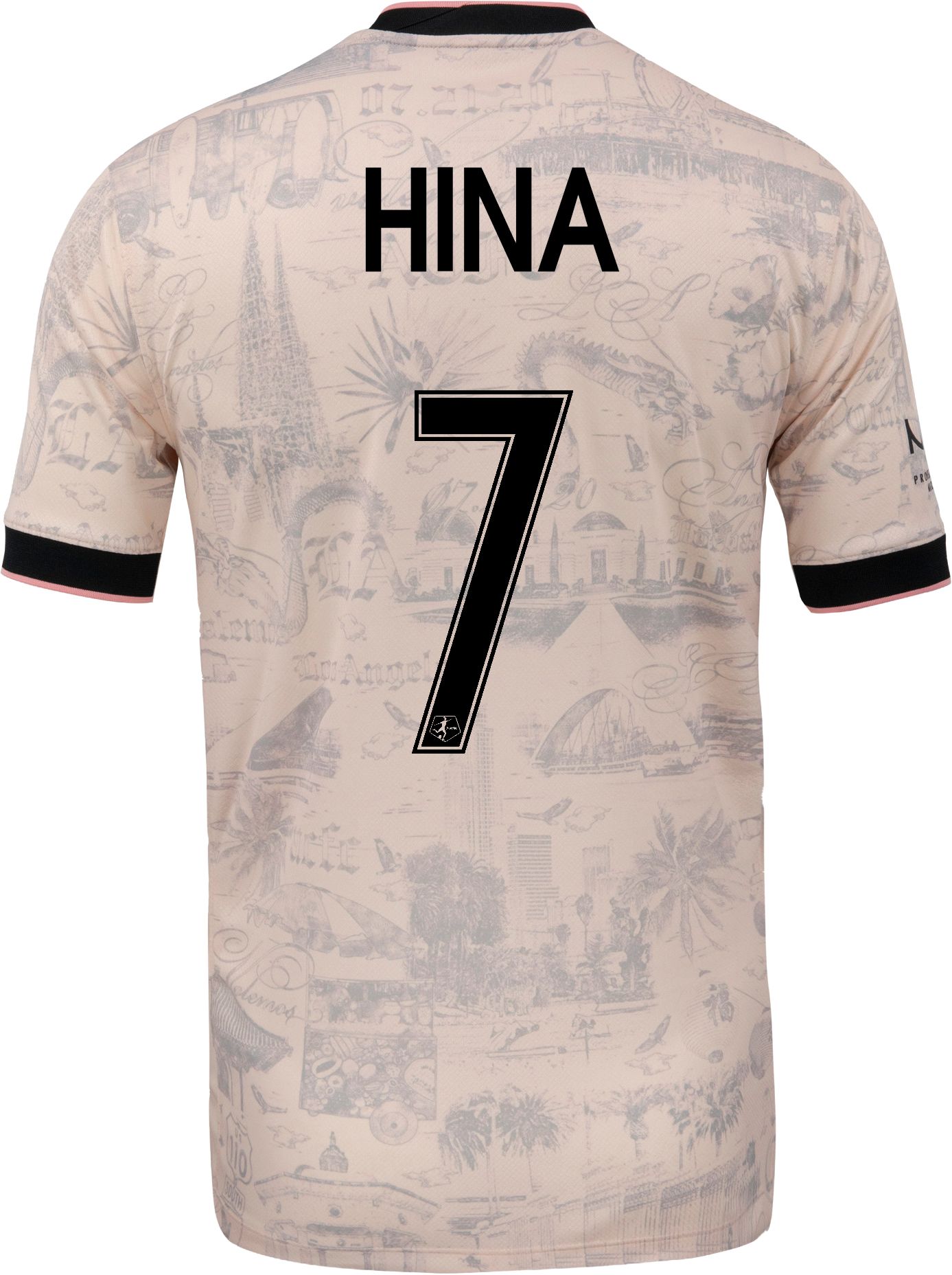 Nike Adult Angel City FC Hina Sugita #7 Off-White 2026 Away Swingman Jersey product image