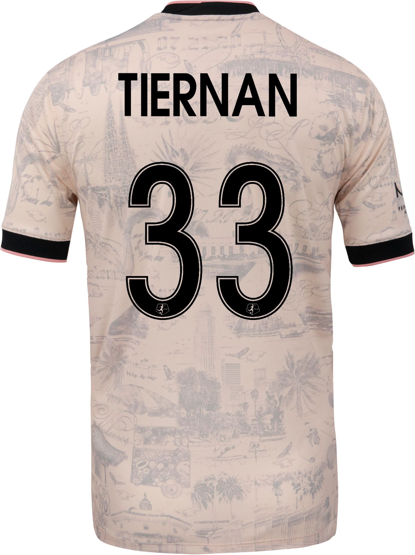 Nike Adult Angel City FC Riley Tiernan #33 Off-White 2026 Away Swingman Jersey product image