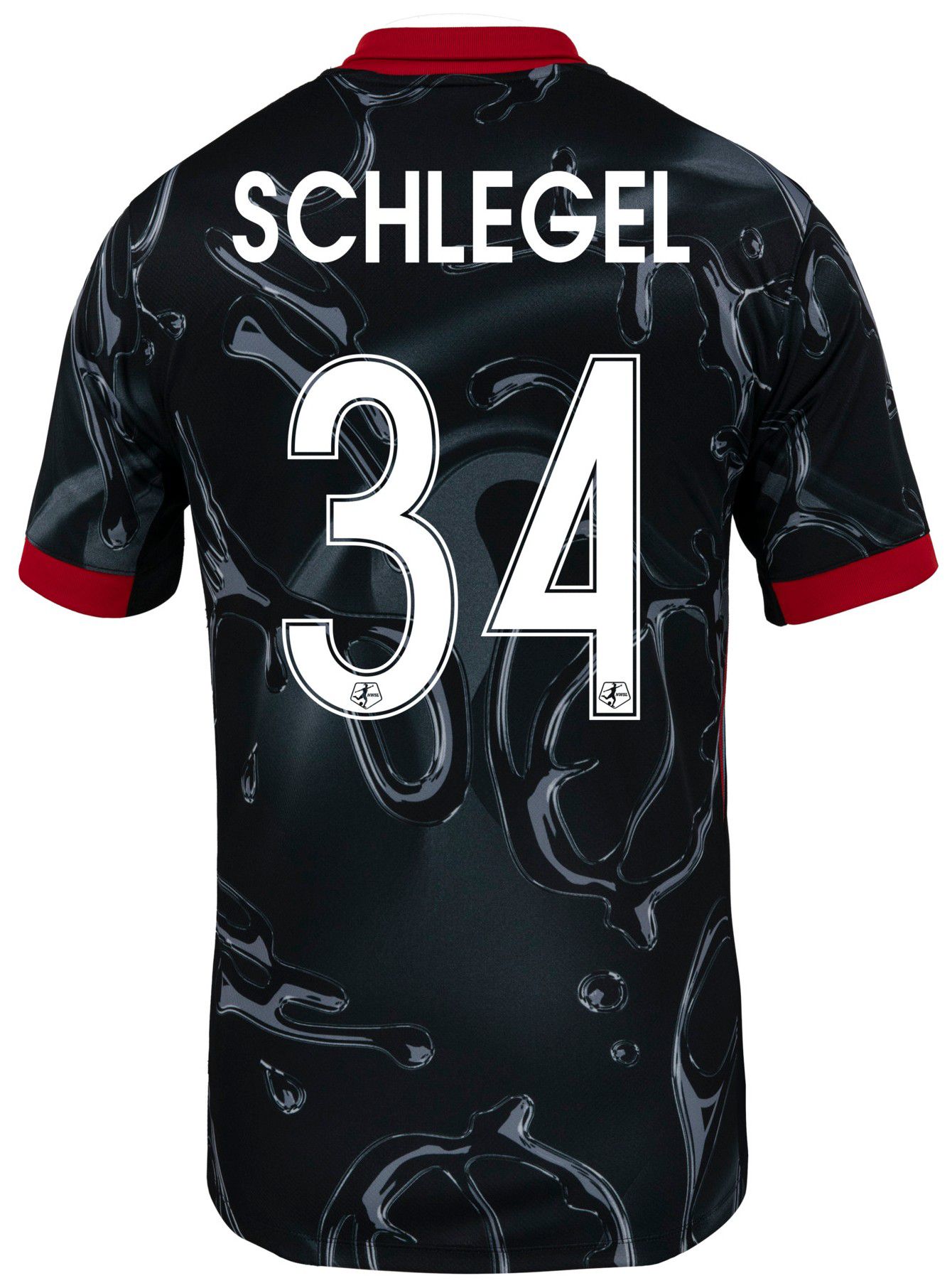 Nike Men's Chicago Stars Allyson Schlegel #34 Black Away Replica Jersey product image