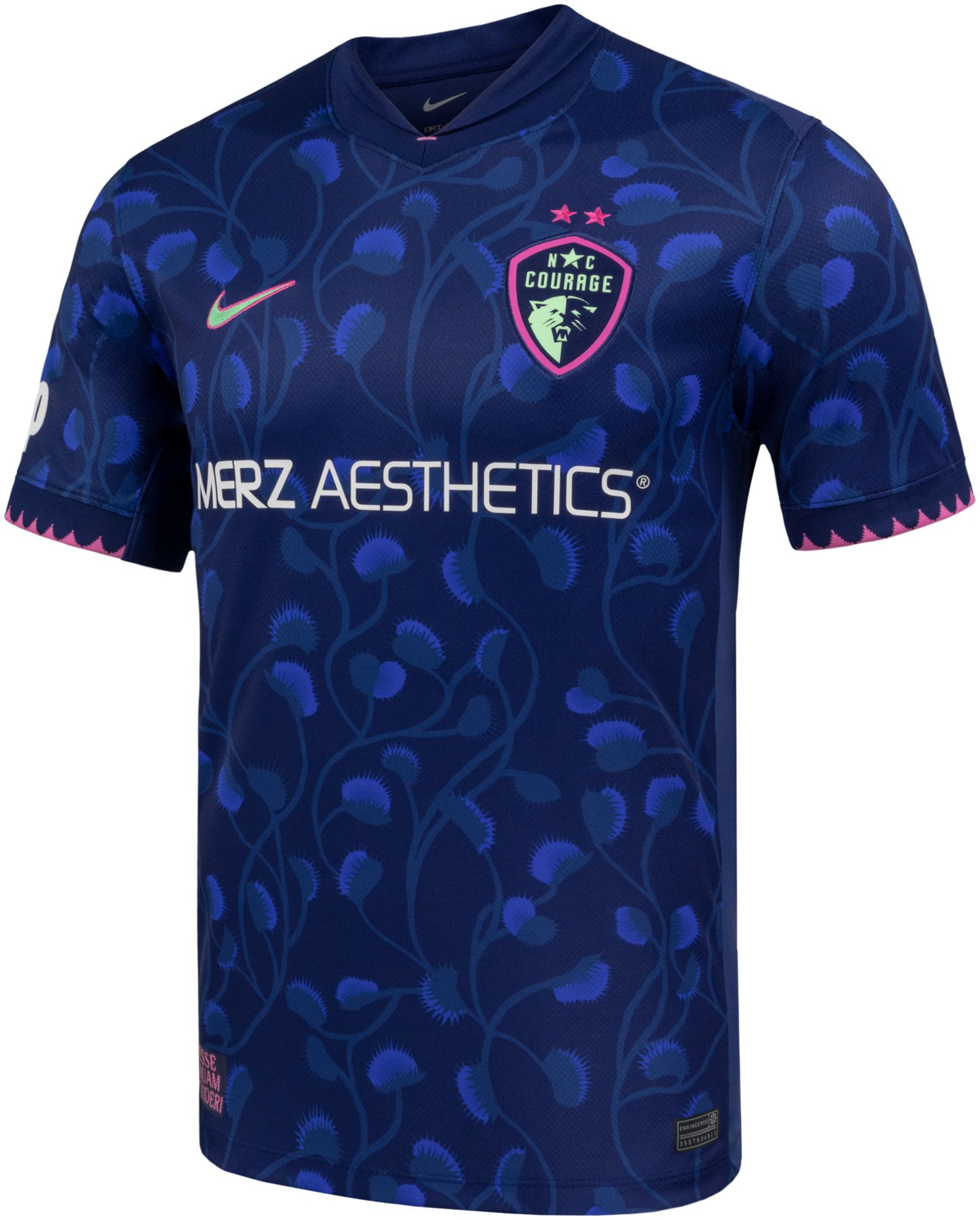 Nike Adult North Carolina Courage Manaka Matsukubo #34 Black 2026 Third Swingman Jersey product image