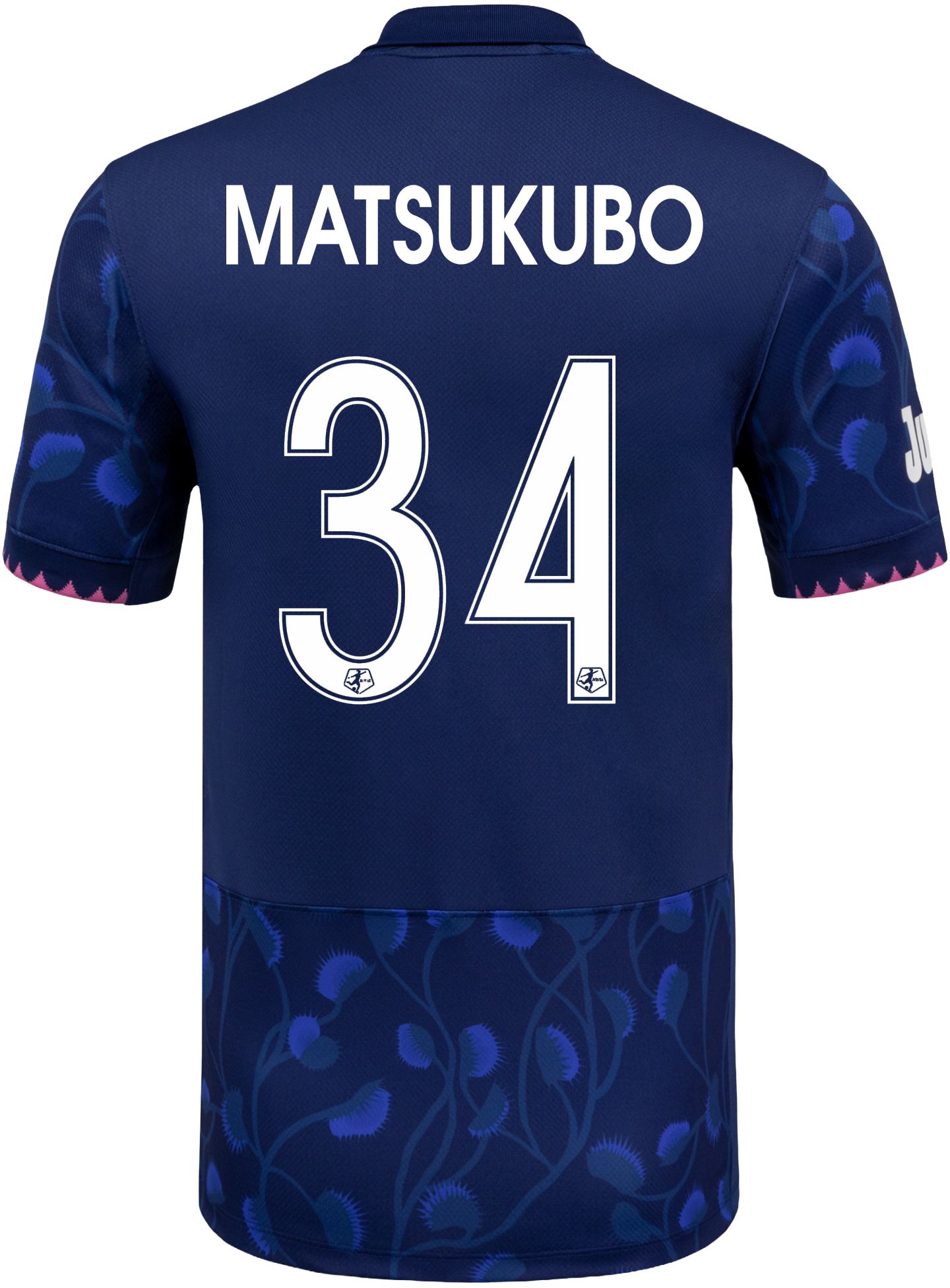Nike Adult North Carolina Courage Manaka Matsukubo #34 Black 2026 Third Swingman Jersey product image