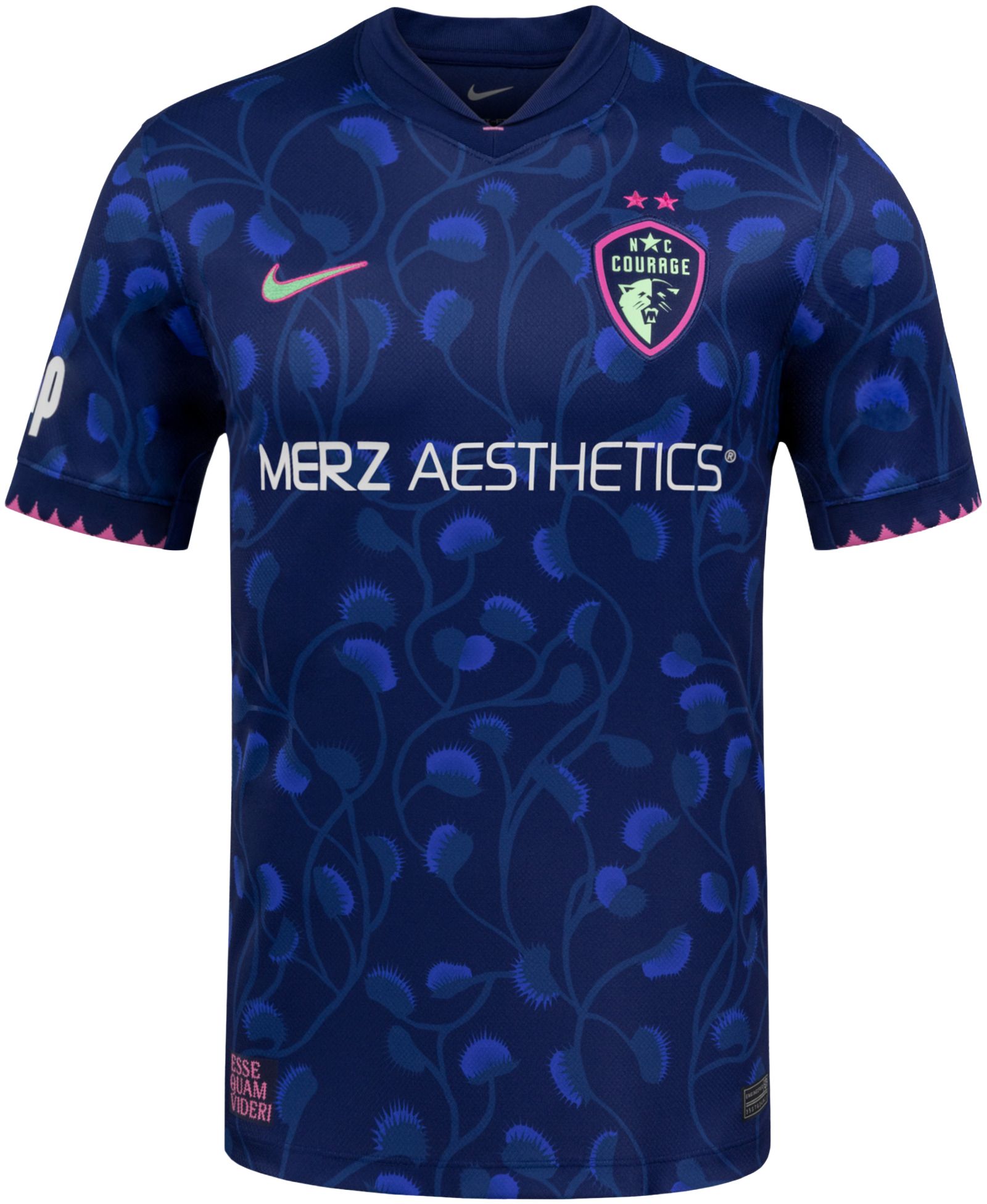 Nike Adult North Carolina Courage Manaka Matsukubo #34 Black 2026 Third Swingman Jersey product image