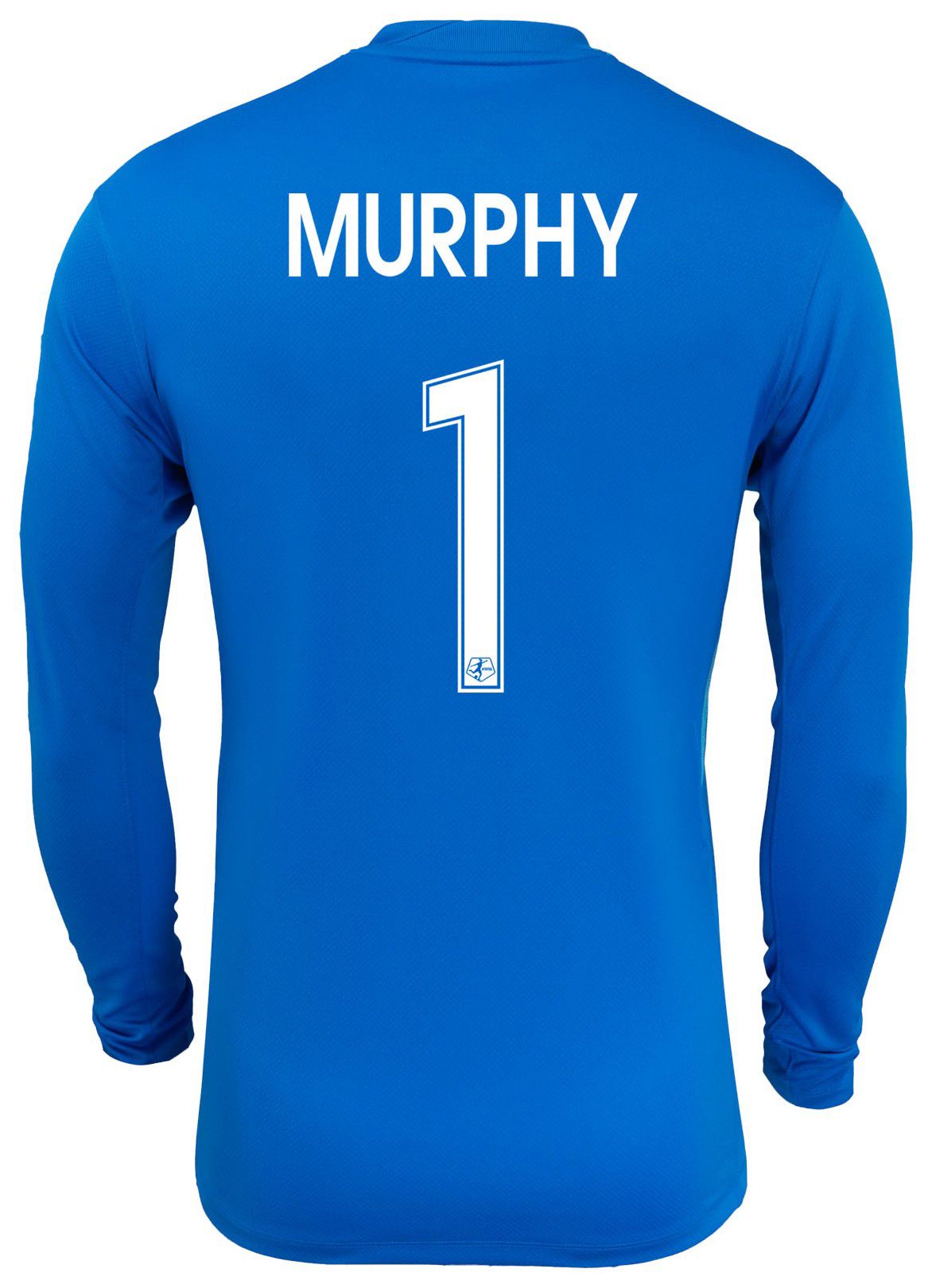 Nike Men's North Carolina Courage Casey Murphy #1 Blue Home Long Sleeve Jersey product image