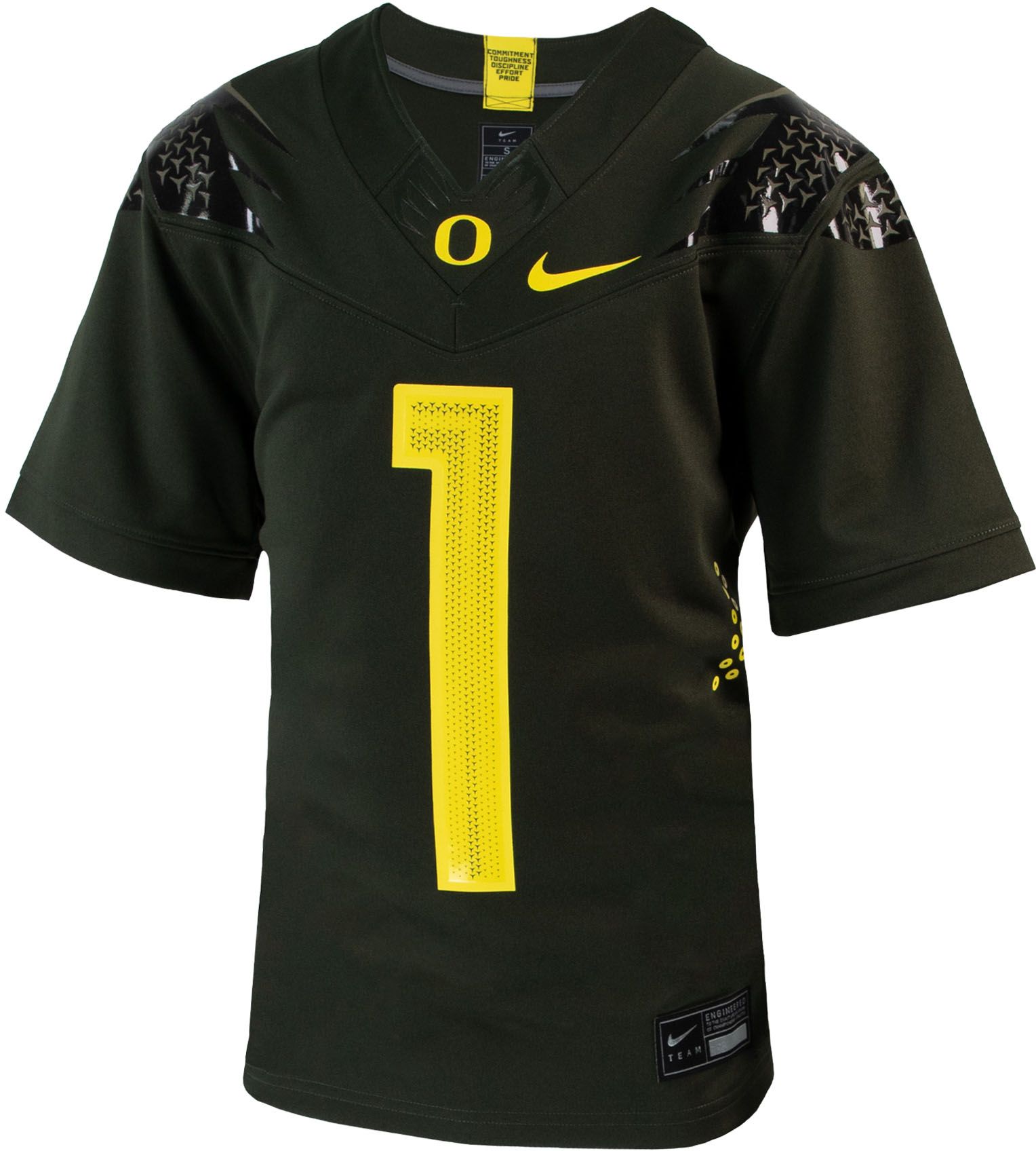 Oregon ducks hot sale jersey black