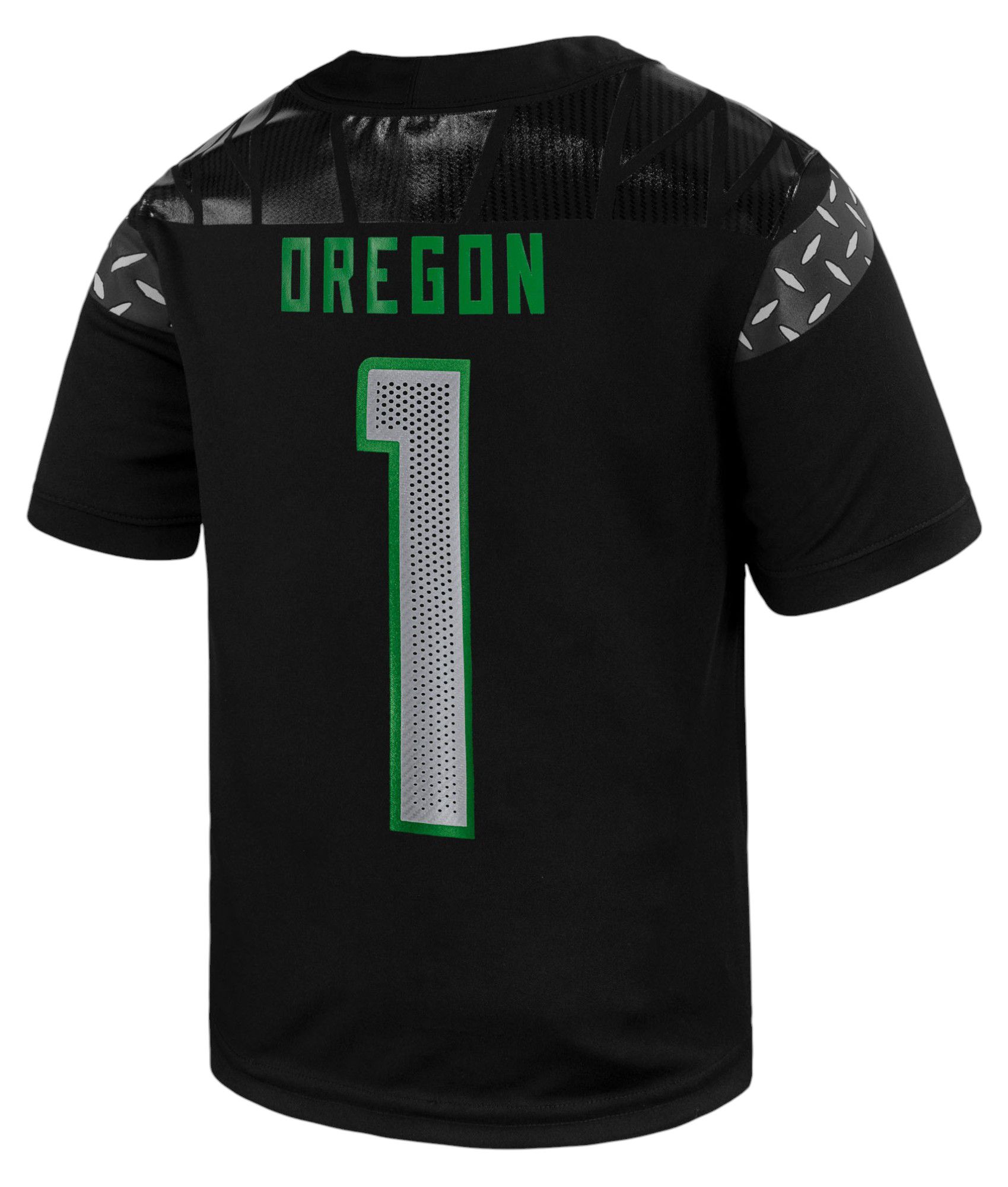 Nike Little Kid's Oregon Ducks #1 Black Vapor Replica Football Jersey product image