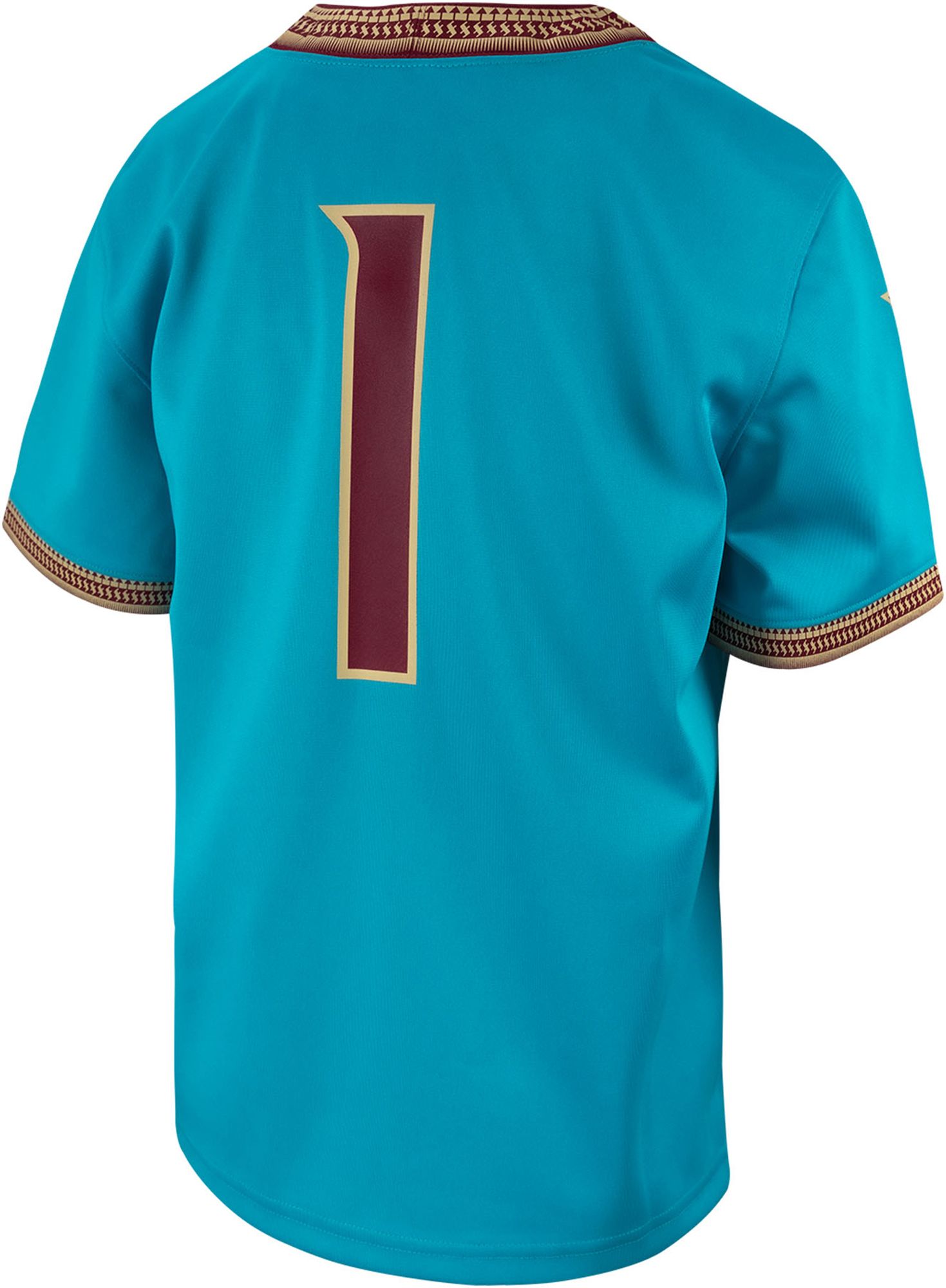 Nike Toddler Florida State Seminoles Turquoise Seminole Heritage Replica Football Jersey product image