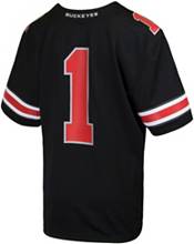 Nike Toddler Ohio State Buckeyes #1 Black Untouchable Game Football Jersey product image