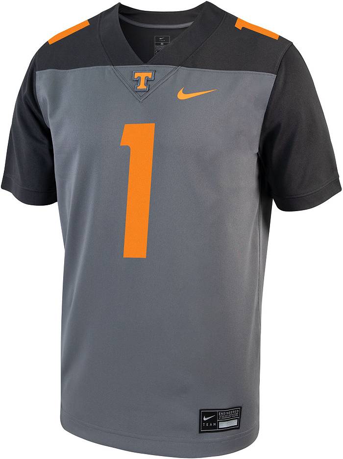 Nike Youth Tennessee Volunteers #1 Grey Untouchable Game Football
