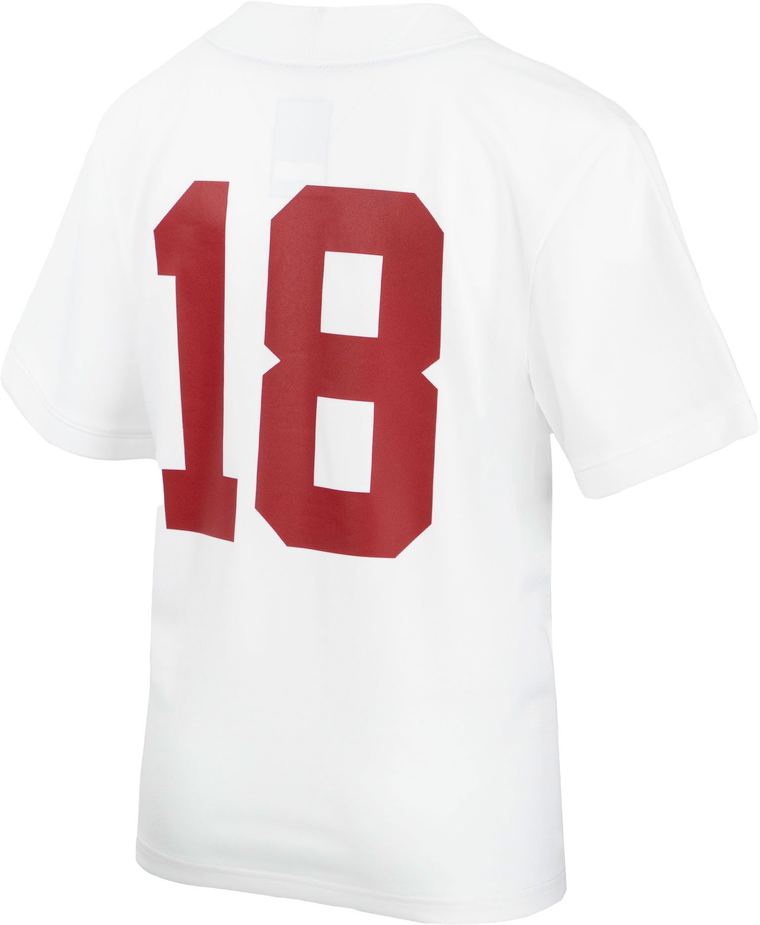 Nike Little Kids' Alabama Crimson Tide #18 White Replica Football Jersey product image