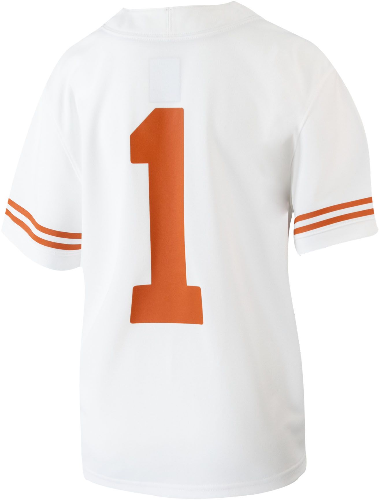 Nike Little Kids' Texas Longhorns #1 White Untouchable Game Football Jersey product image