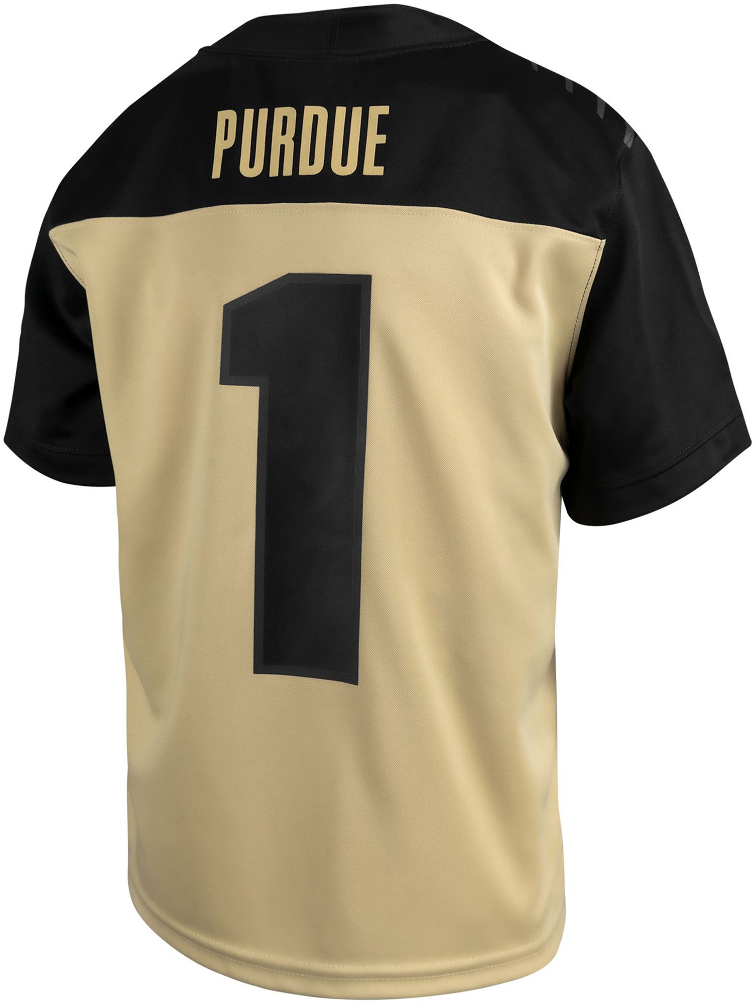 Nike Youth Purdue Boilermakers #1 Old Gold Replica Football Jersey