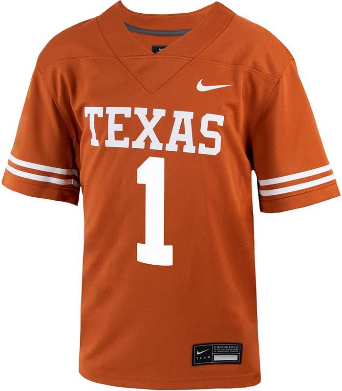 Nike, Shirts, Mens Nike Ncaa Texas Longhorns Baseball Jersey