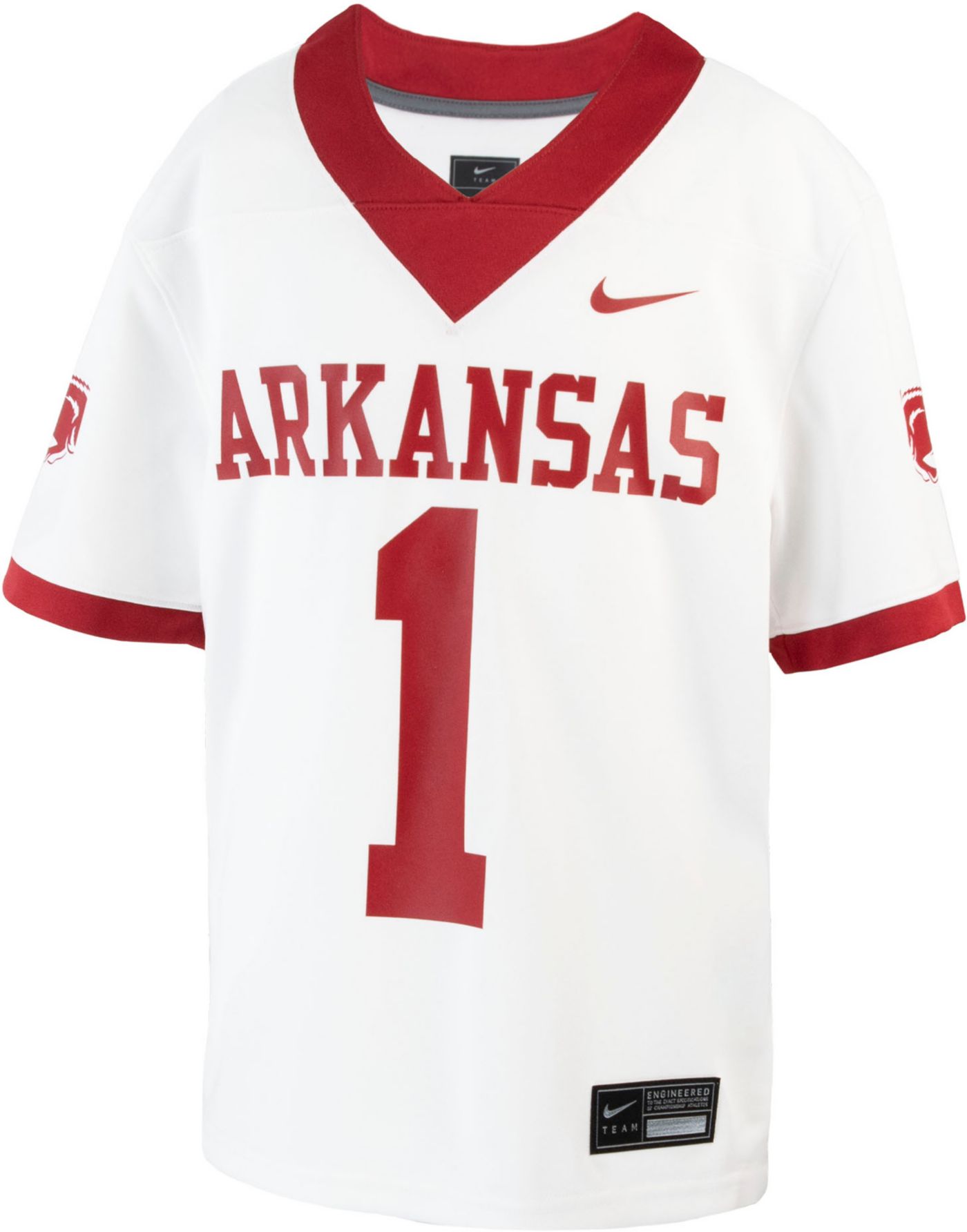 Arkansas razorback football jersey sales