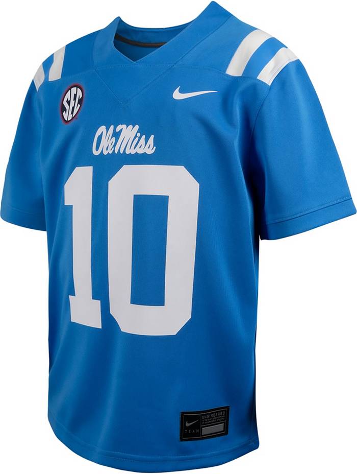 21 Ole Miss Rebels Nike Youth Untouchable Football Jersey - Navy