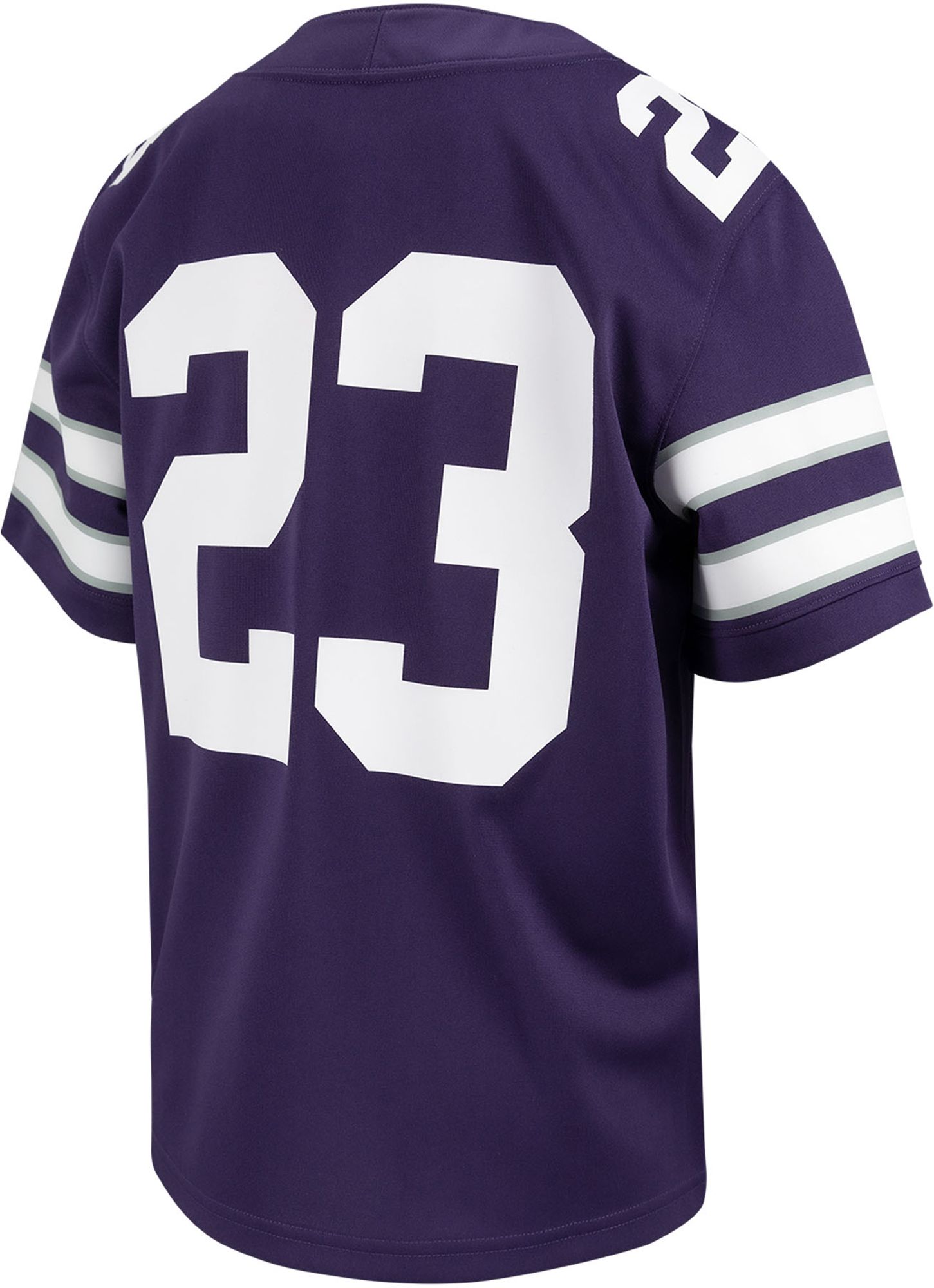 Nike Youth Kansas State Wildcats #23 Purple Replica Football Jersey