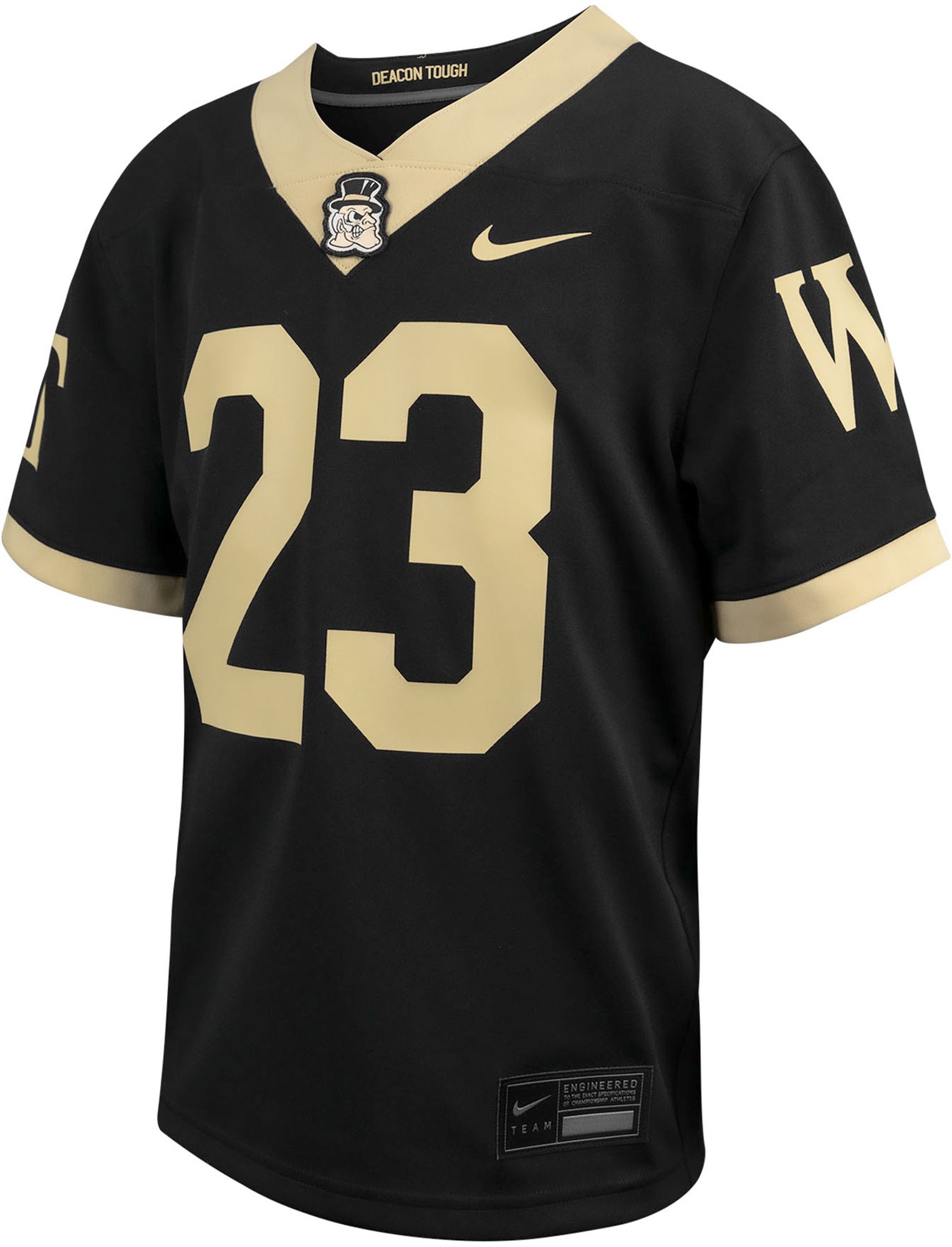 Nike Youth Wake Forest Demon Deacons #1 Black Replica Football Jersey product image